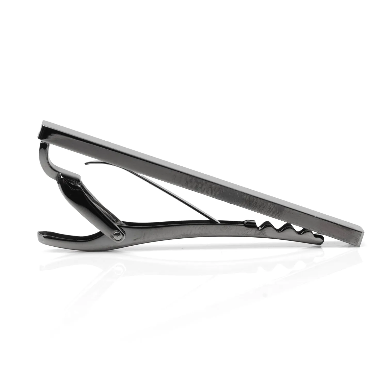 Stainless Steel Gunmetal Engravable Tie Clip sold by Sartoro product image thumbnail 4