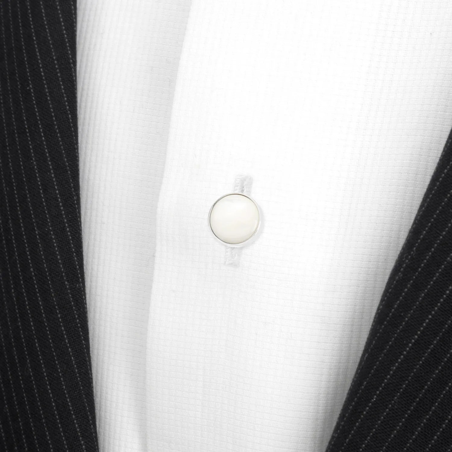 Silver and Mother of Pearl 5-Studs sold by Sartoro product image thumbnail 4