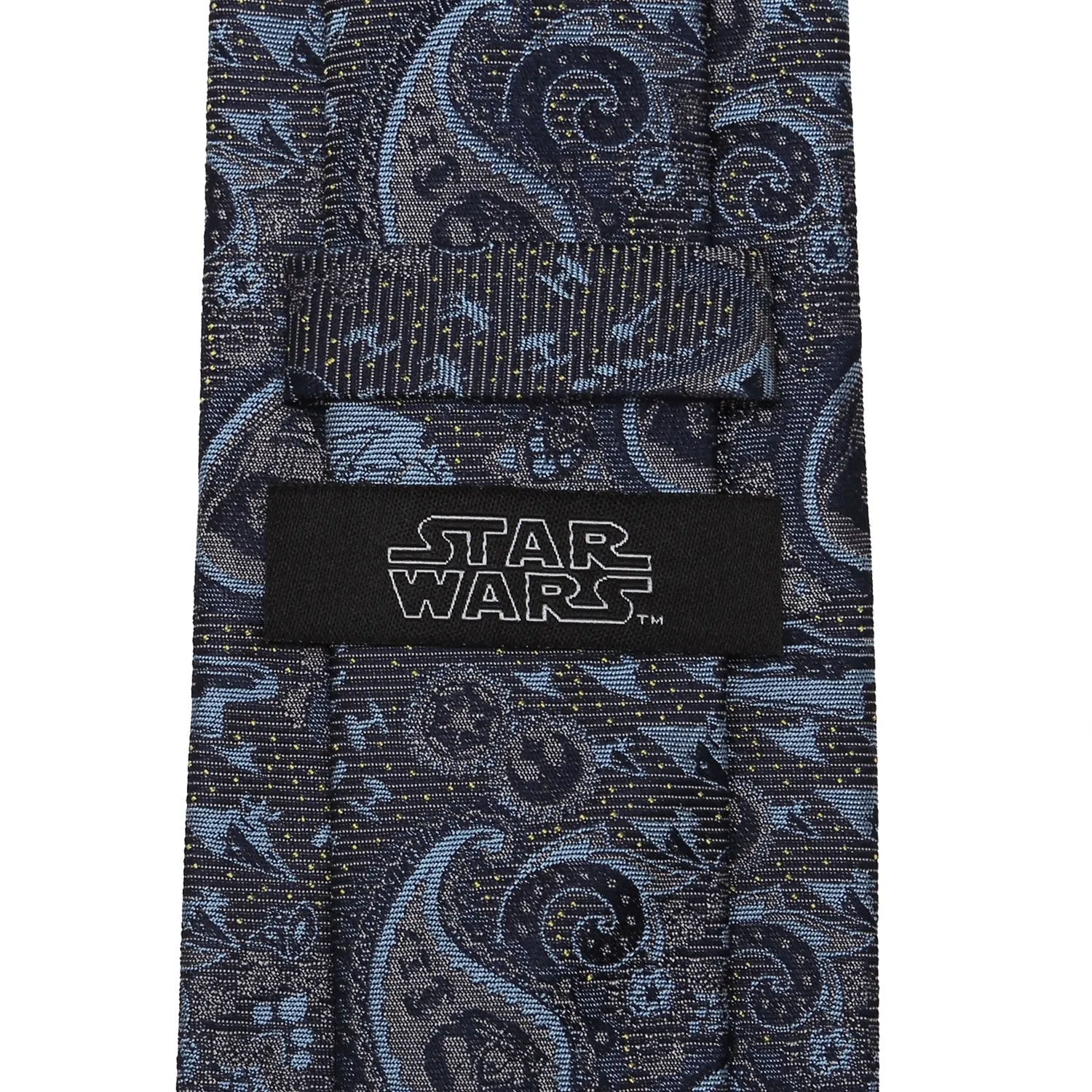 Star Wars Darth Vader Blue and Gray Paisley Tie sold by Sartoro product image thumbnail 4