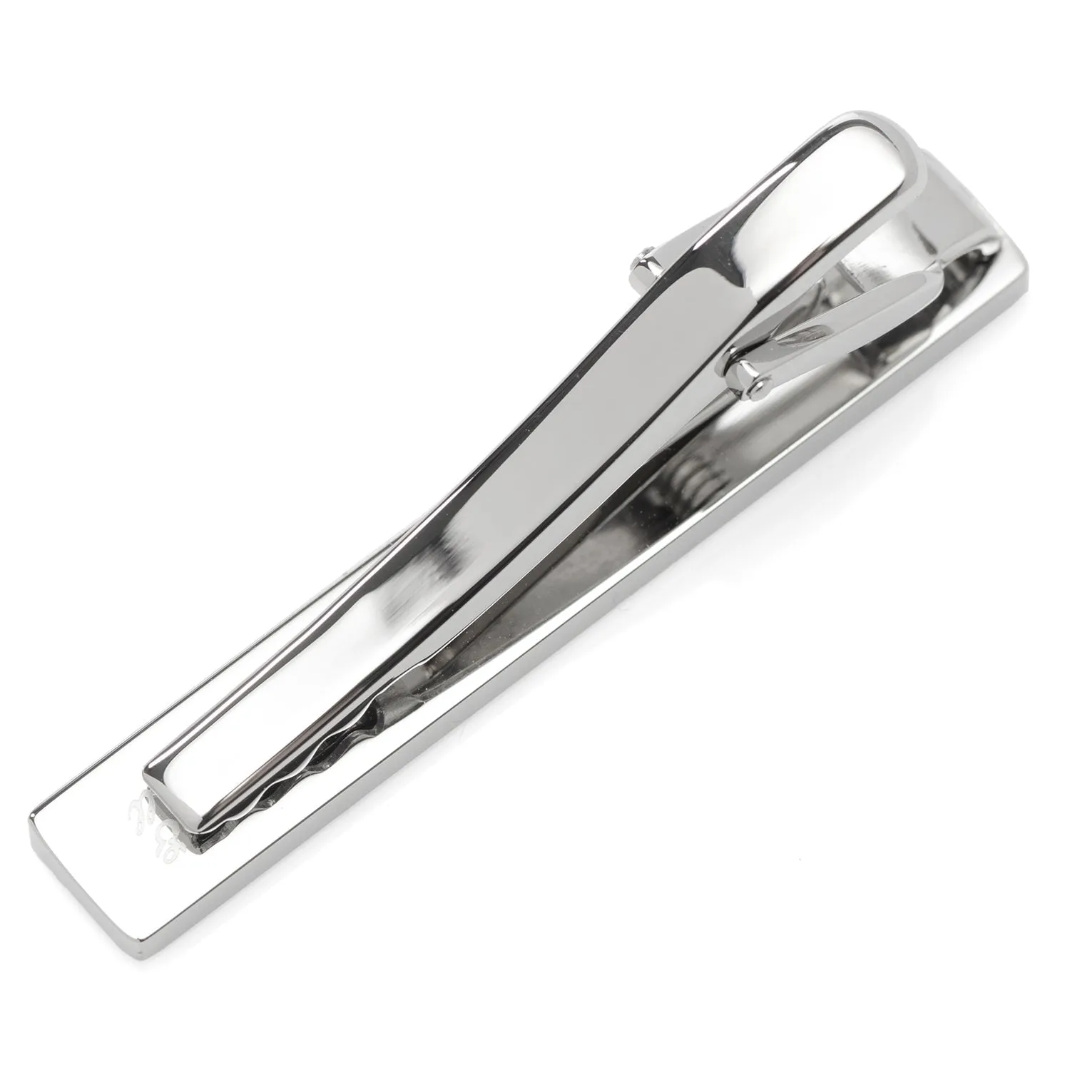 Silver Stainless Steel Engravable Tie Clip sold by Sartoro product image thumbnail 3