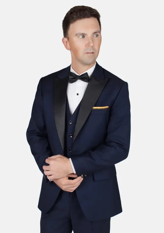 Stratos Blue Mohair Tuxedo made by Sartoro