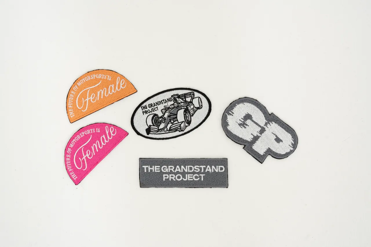 Race Car Patch sold by The Grandstand Project product image thumbnail 3