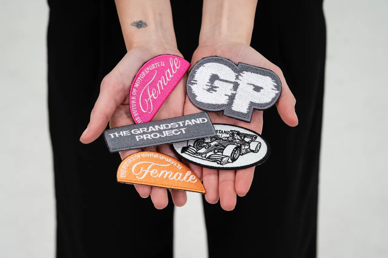Race Car Patch sold by The Grandstand Project product image thumbnail 2