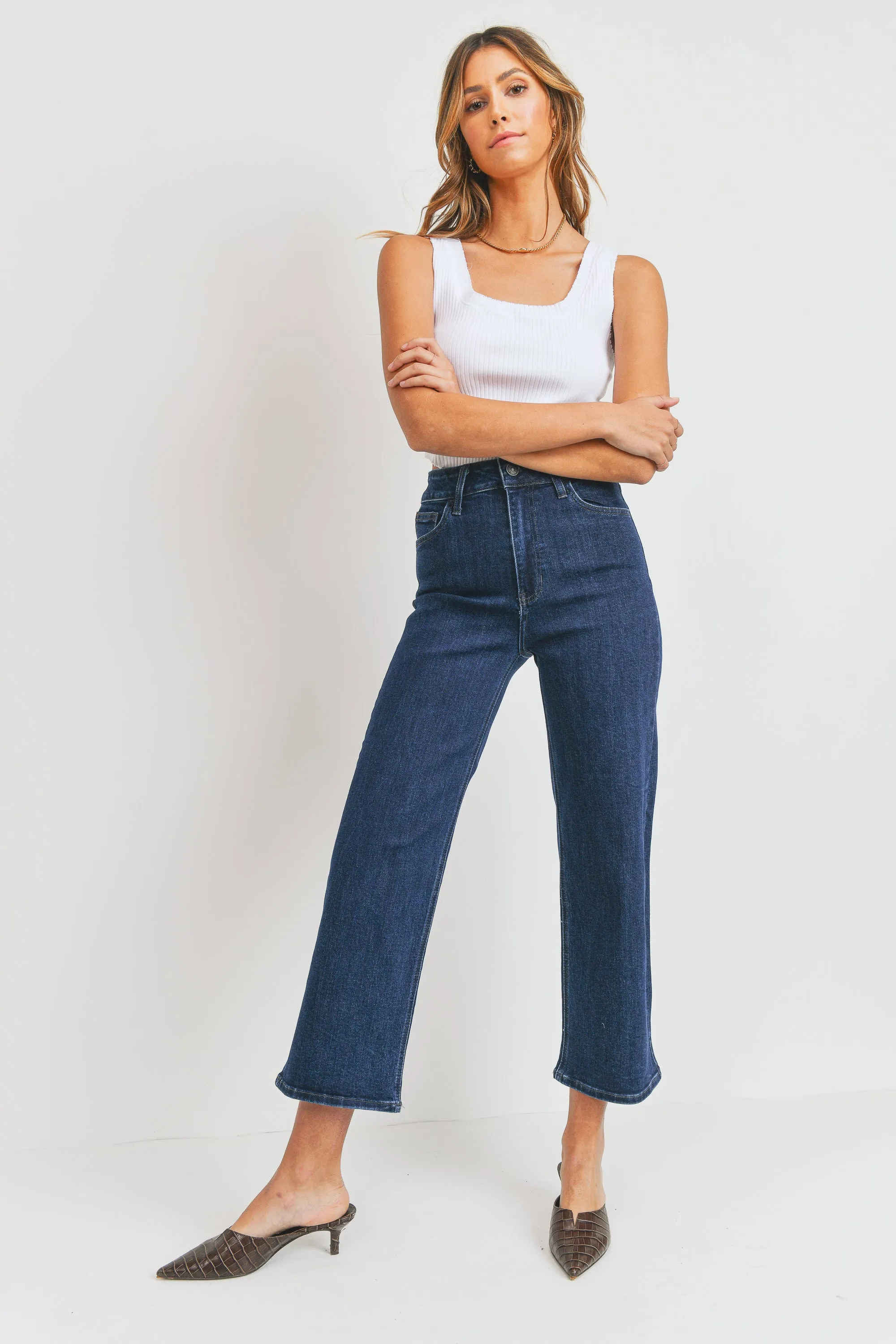 The Contemporary Wide Leg - Final Sale sold by Just Black Denim