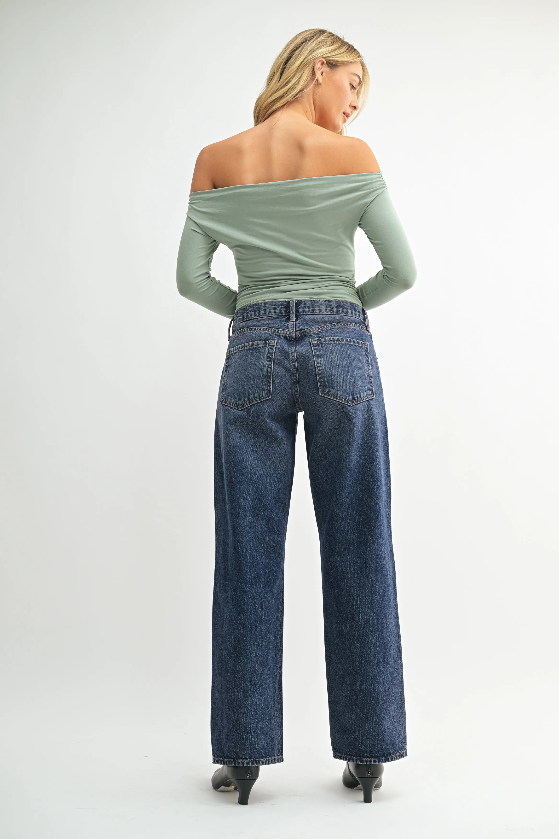 The Low Rise Slouch Jean sold by Just Black Denim product image thumbnail 4
