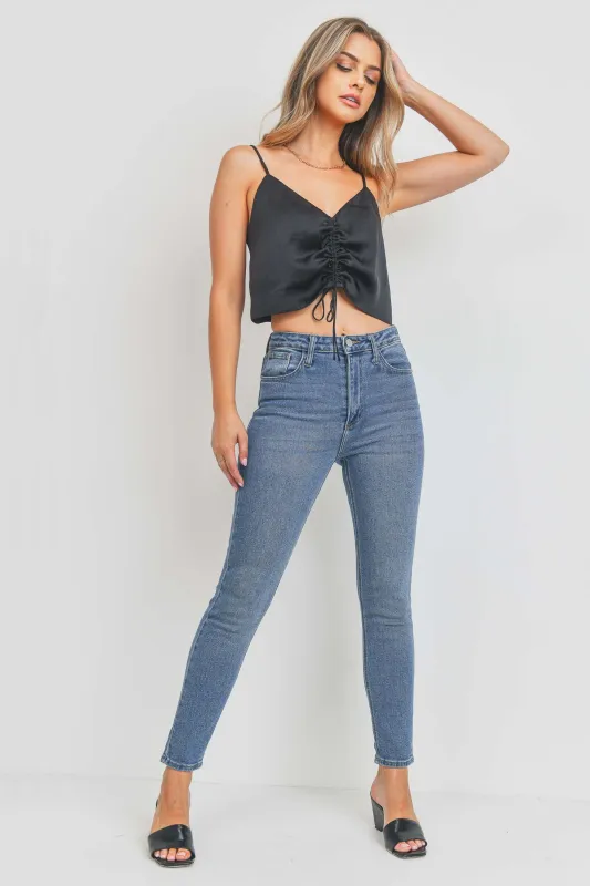 The Vinyl Skinny - Final Sale sold by Just Black Denim
