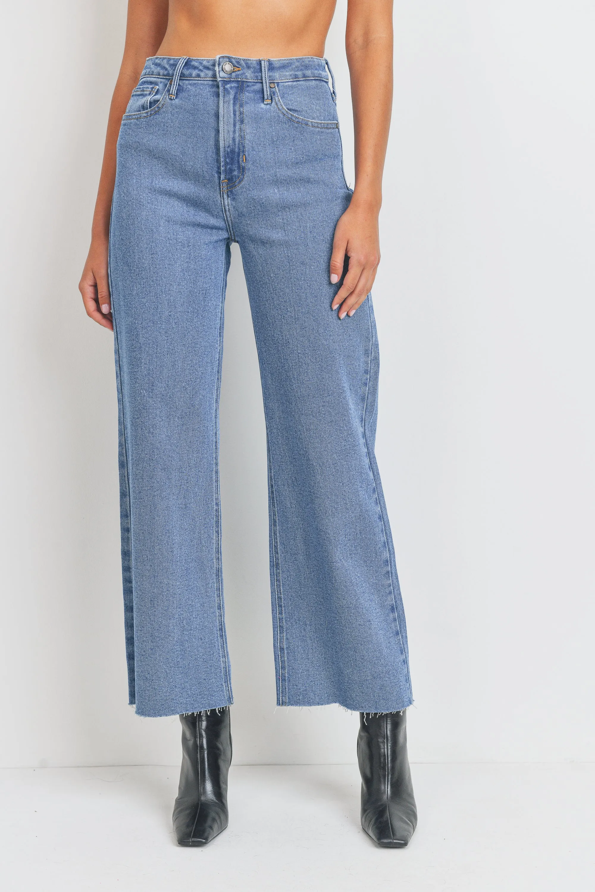 The Ultra-Wide Leg sold by Just Black Denim