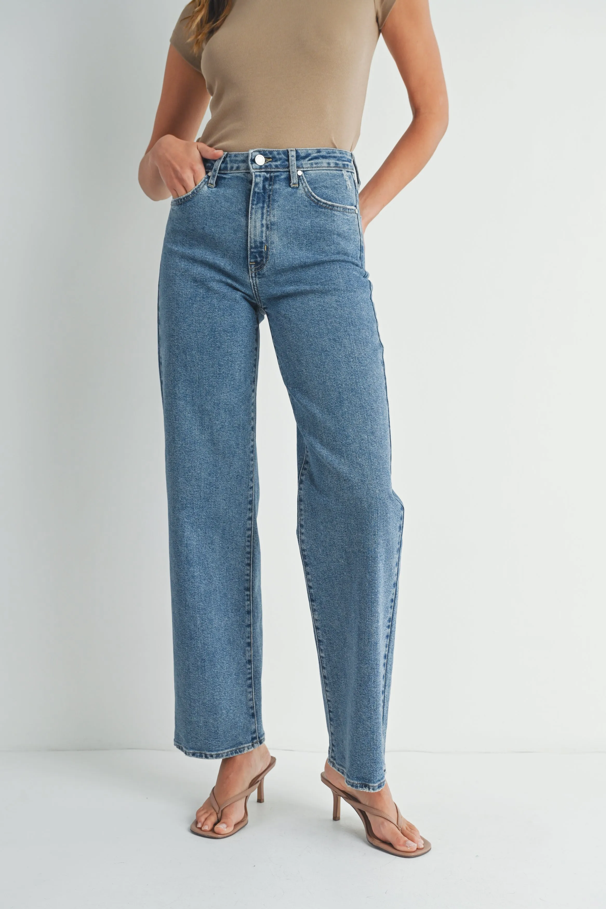 The Perfect Wide Leg sold by Just Black Denim product image thumbnail 4