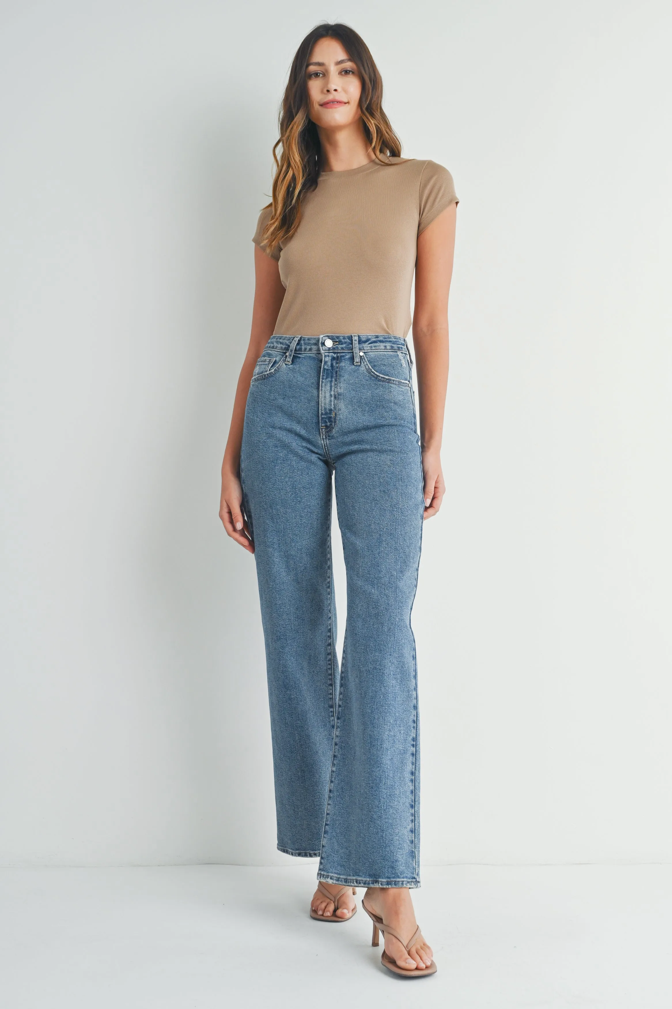 The Perfect Wide Leg sold by Just Black Denim product image thumbnail 5