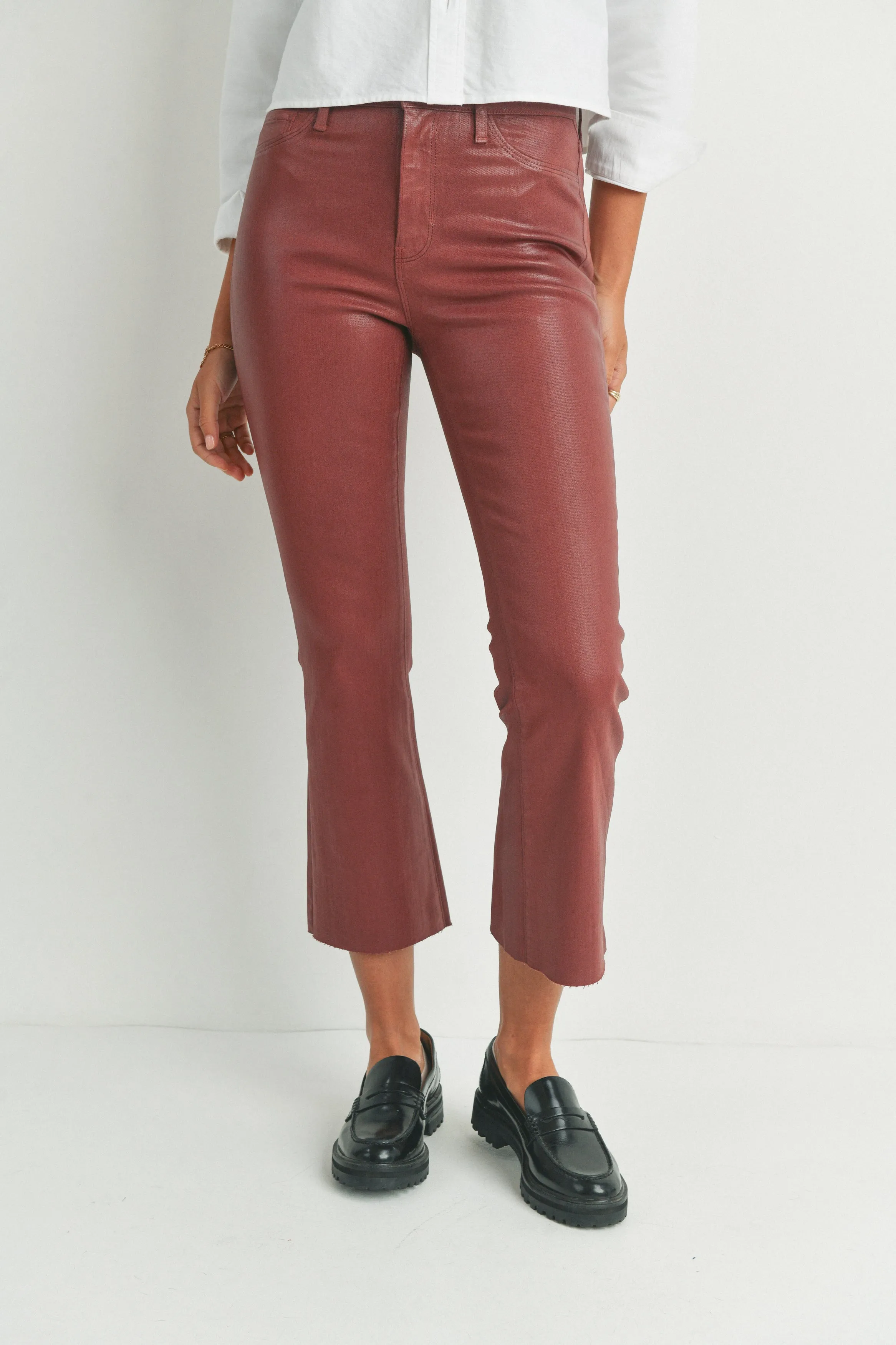 The Coated Kick Flare - Final Sale sold by Just Black Denim product image thumbnail 4