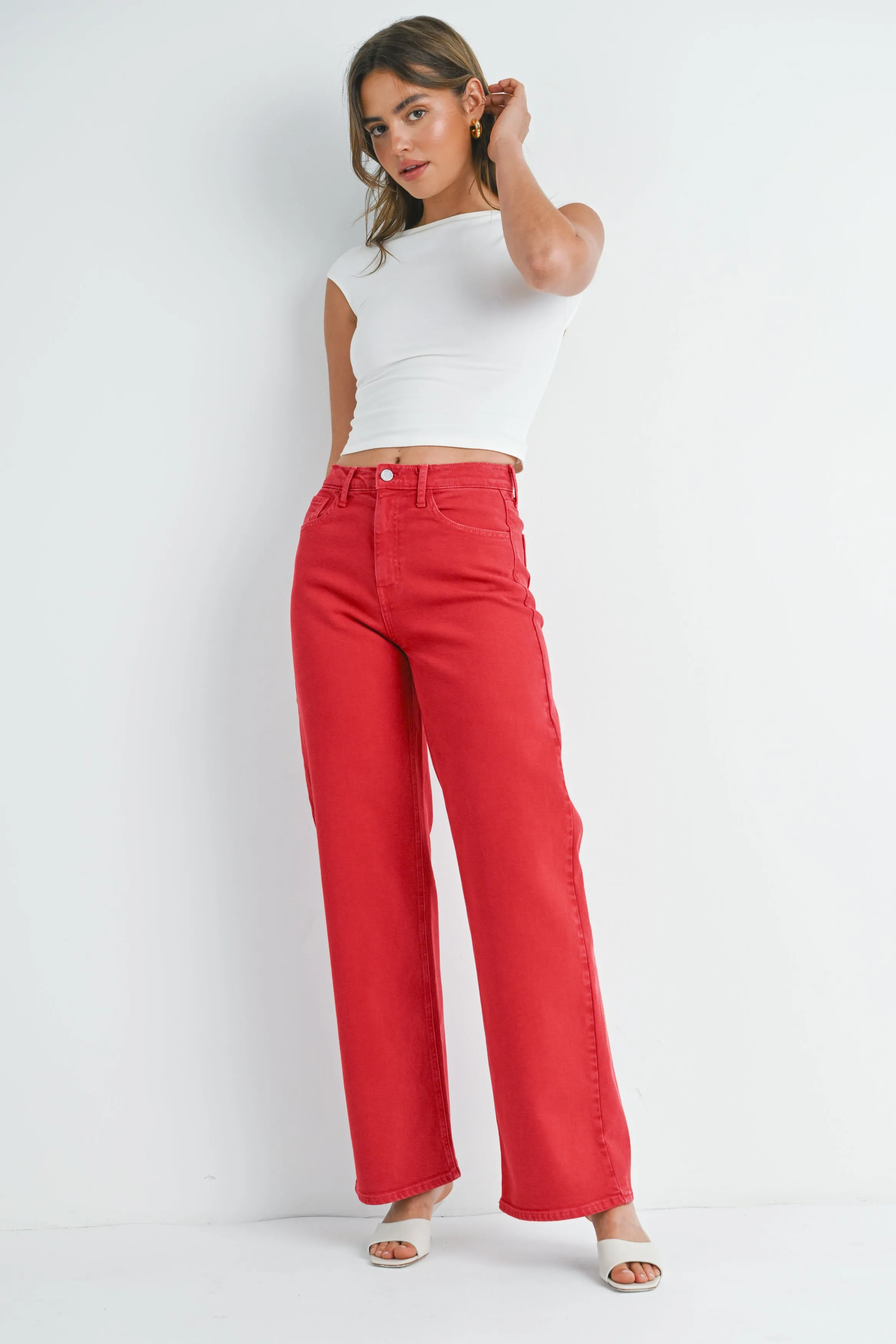 The Relaxed Wide Leg Jean sold by Just Black Denim product image thumbnail 5