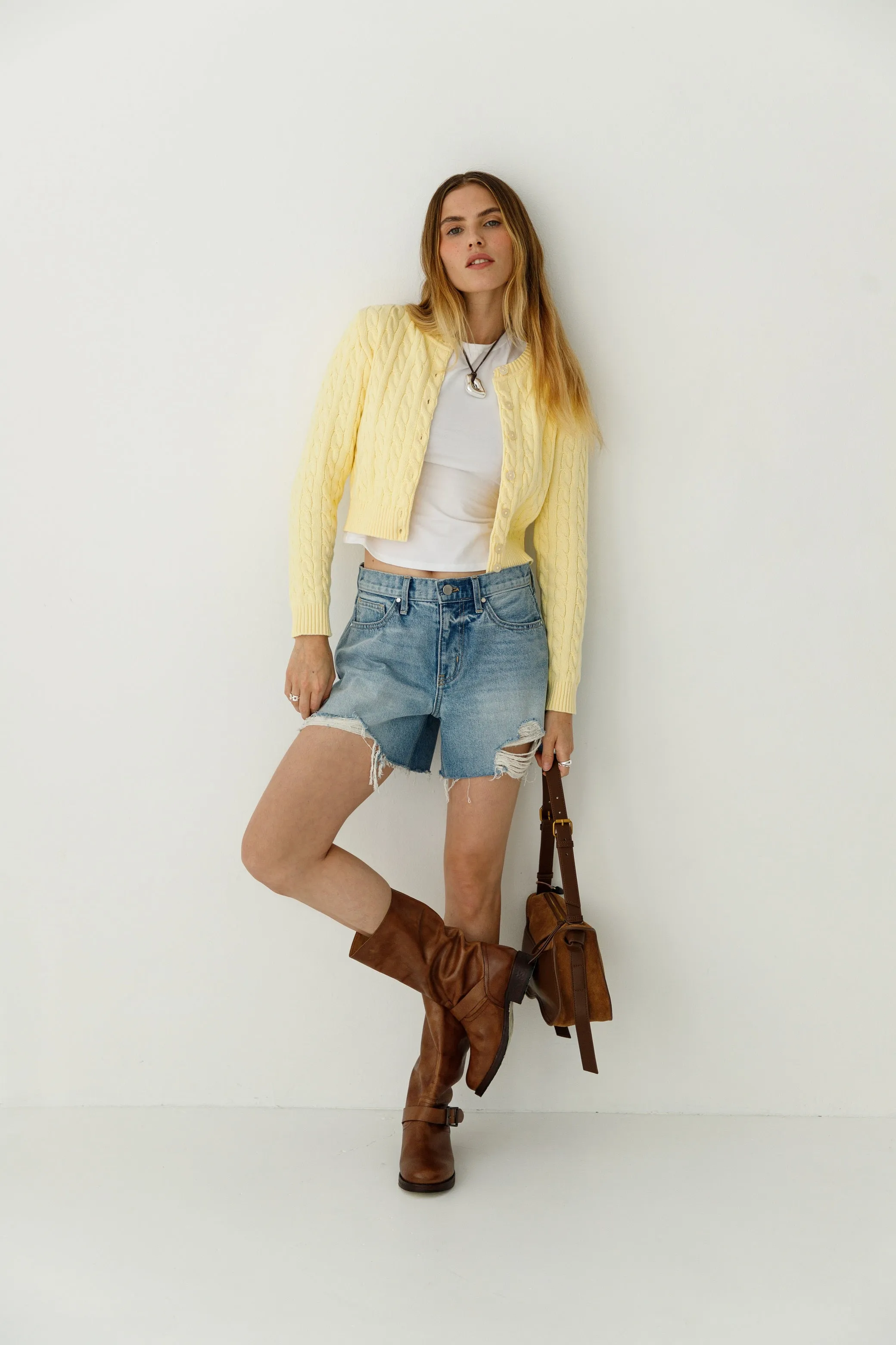 The Vintage Distressed Short sold by Just Black Denim product image thumbnail 5