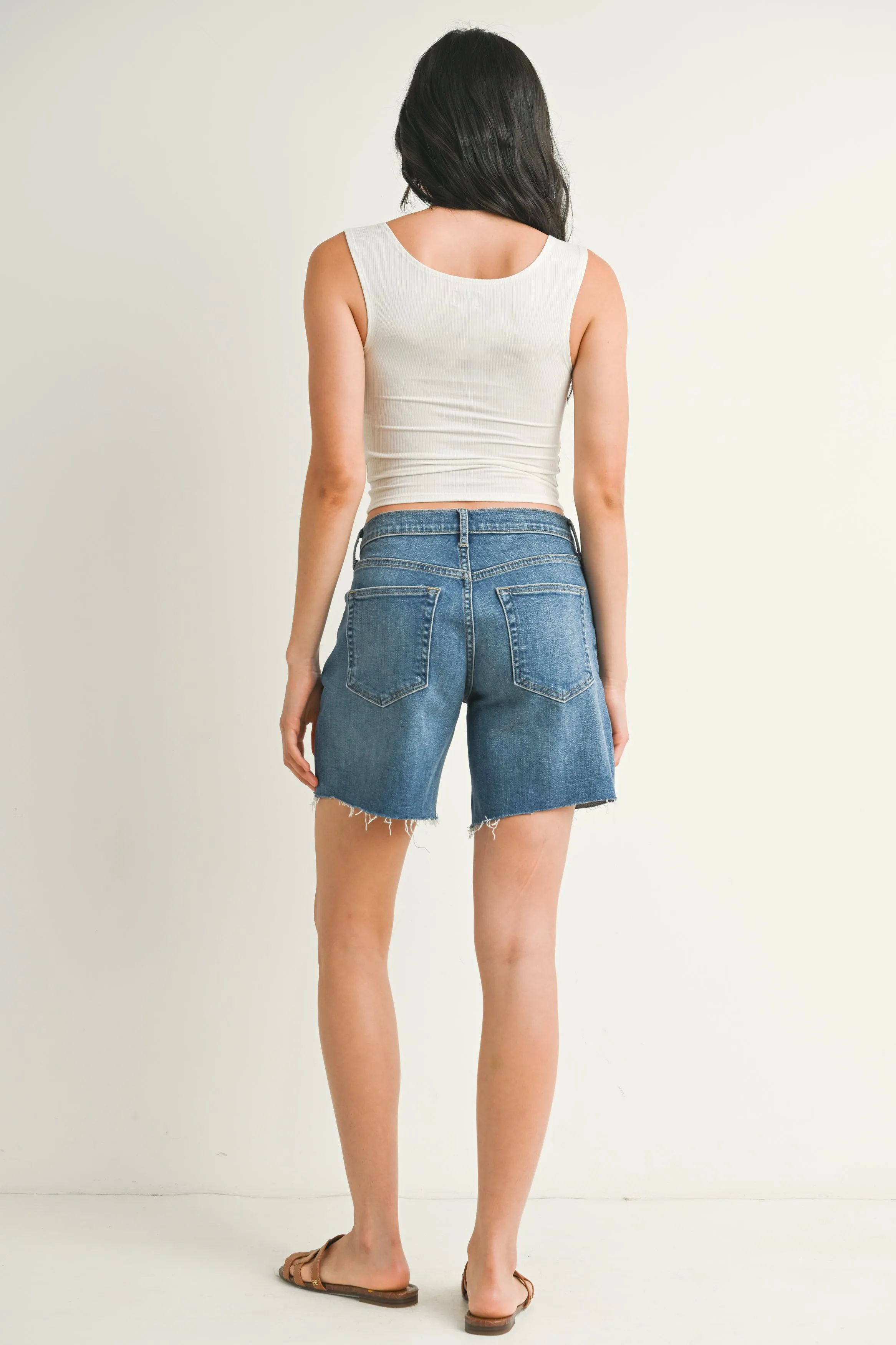 The Midrise Bermuda Short sold by Just Black Denim product image thumbnail 4