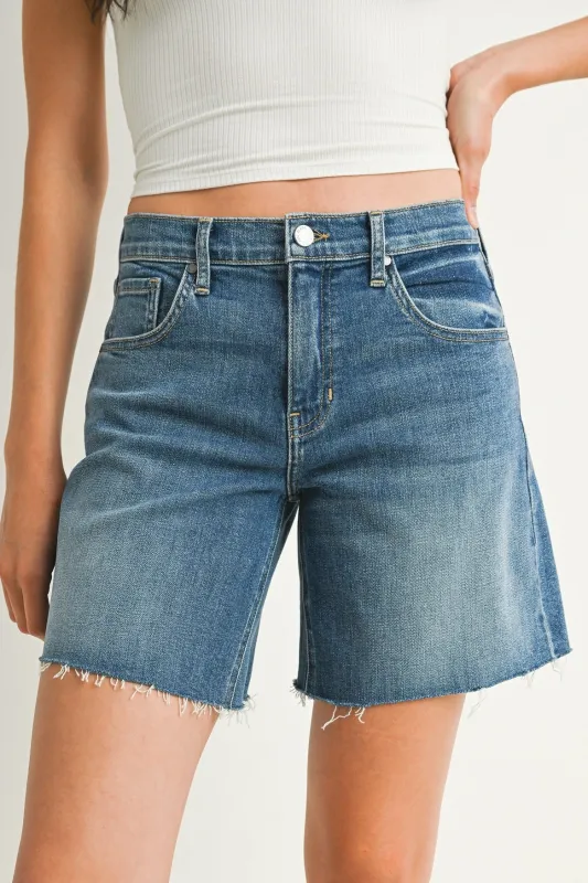 The Midrise Bermuda Short sold by Just Black Denim