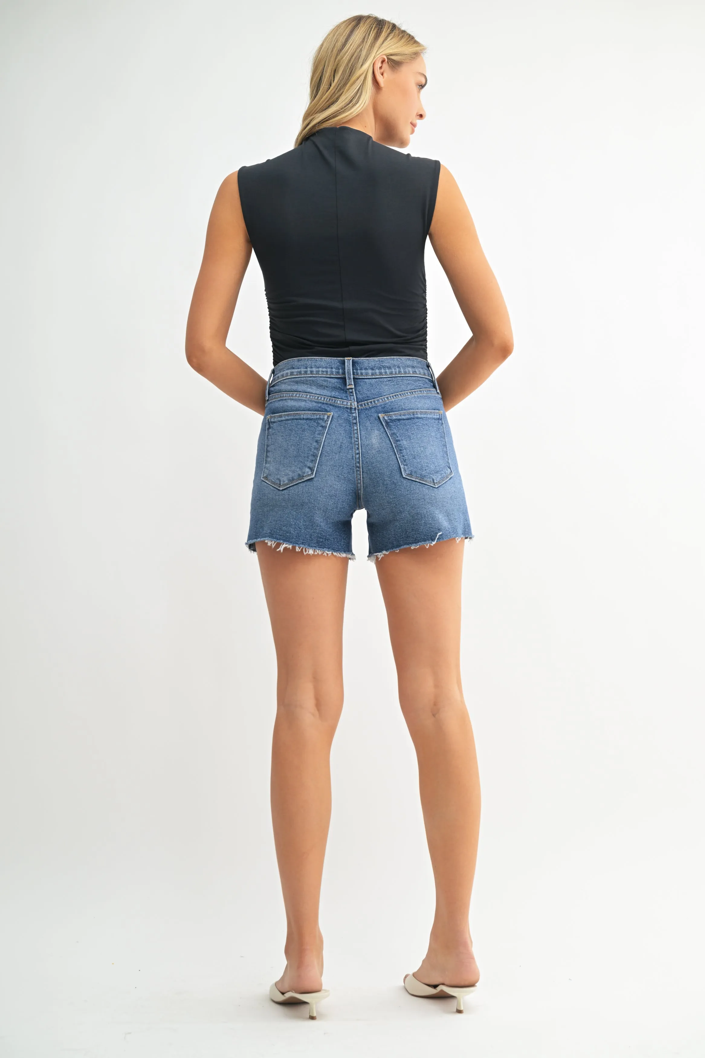 The Classic High Rise Short sold by Just Black Denim product image thumbnail 4