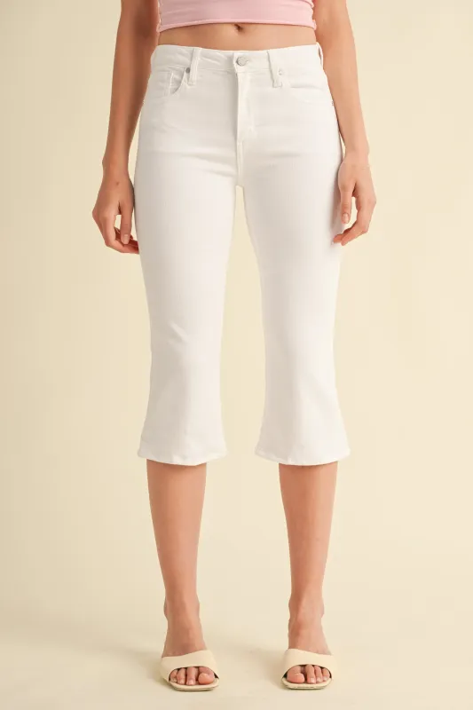 The Midrise Capri sold by Just Black Denim