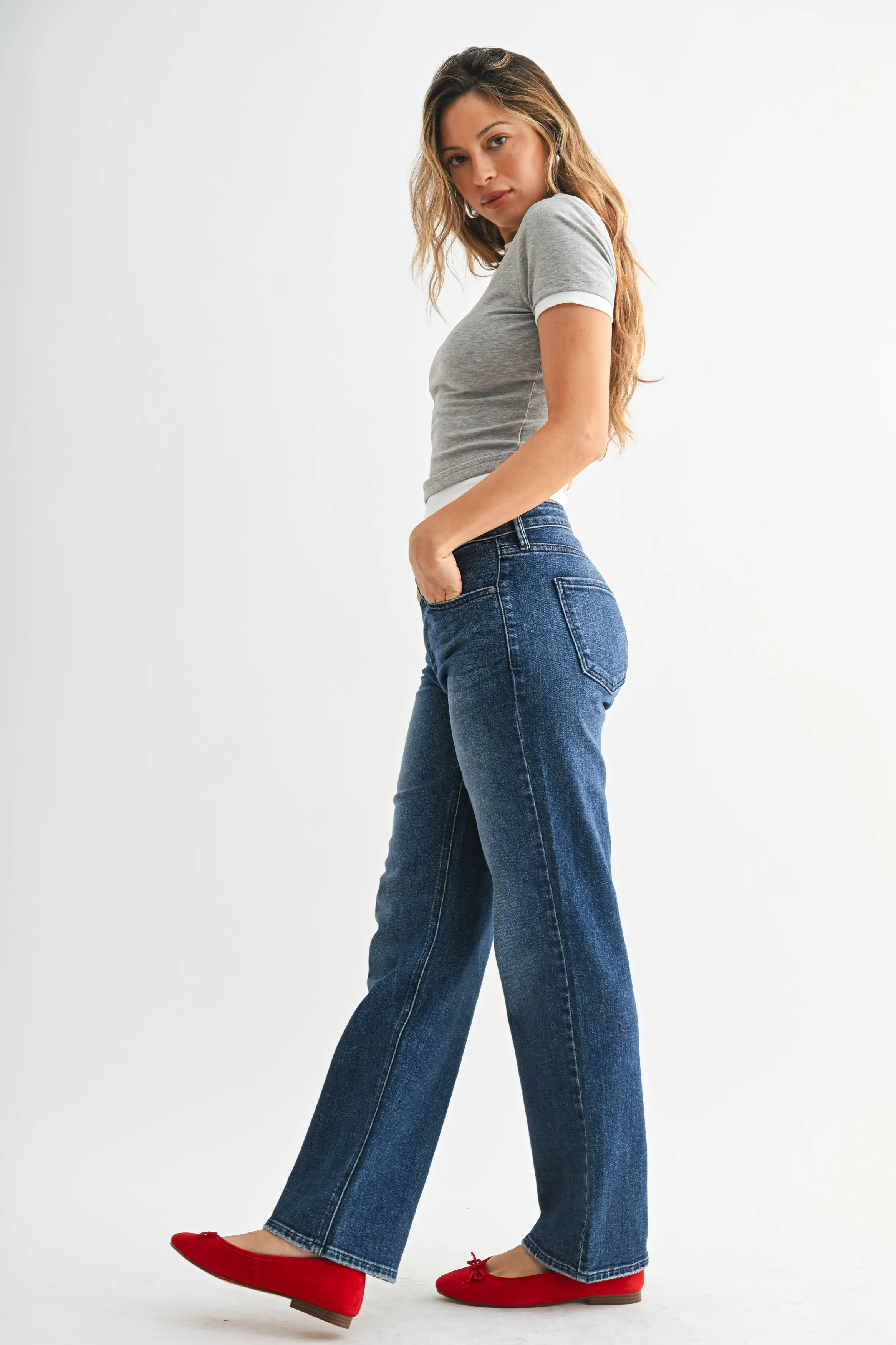 The Stretchy Straight Jean sold by Just Black Denim product image thumbnail 3