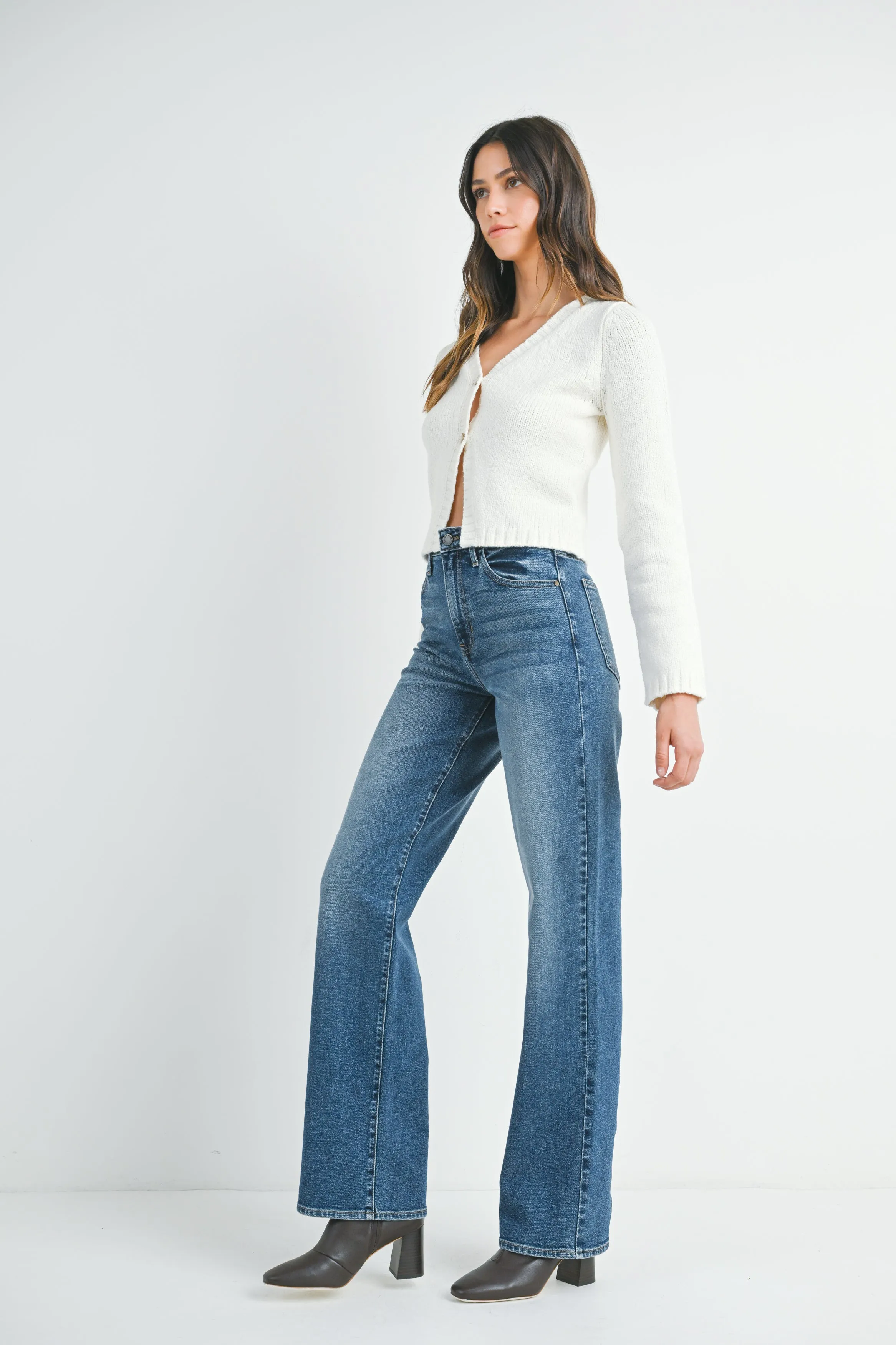 The Longer Length Straight Jean sold by Just Black Denim product image thumbnail 3