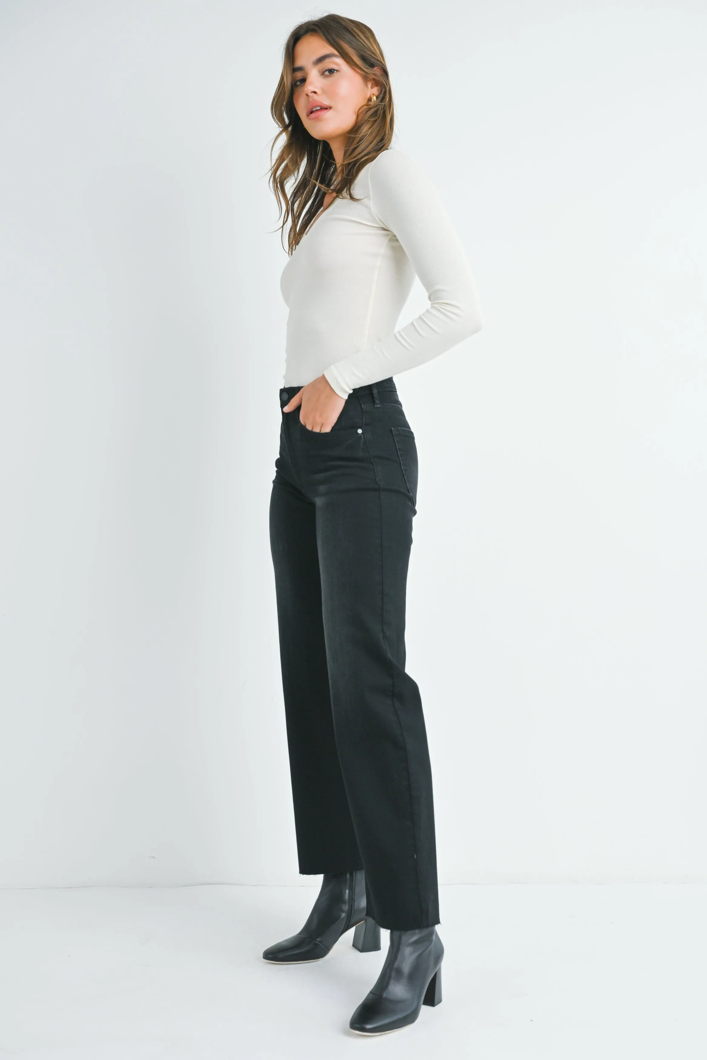 The Slim Palazzo sold by Just Black Denim product image thumbnail 3
