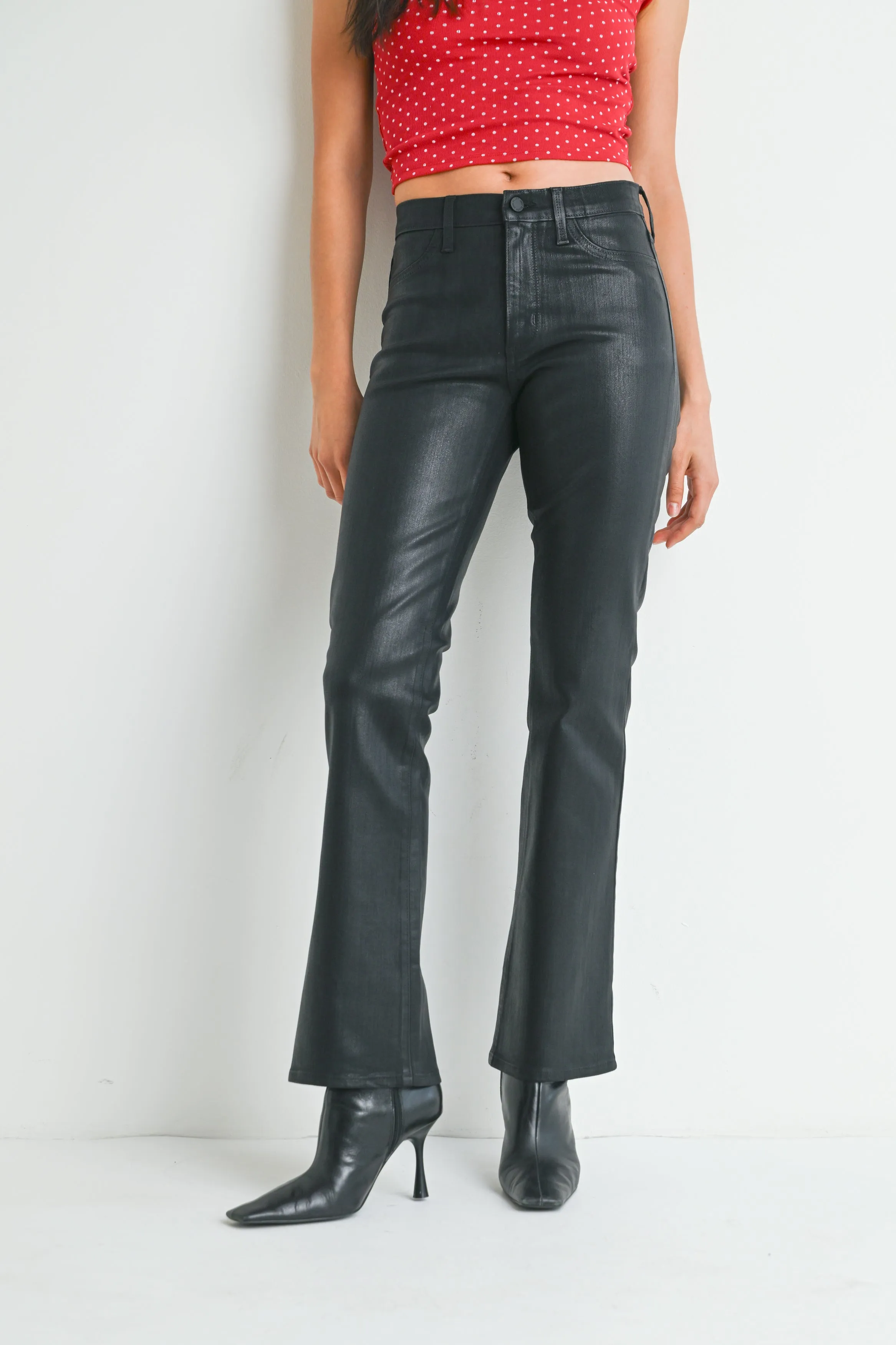 The Midrise Slim Bootcut sold by Just Black Denim product image thumbnail 5