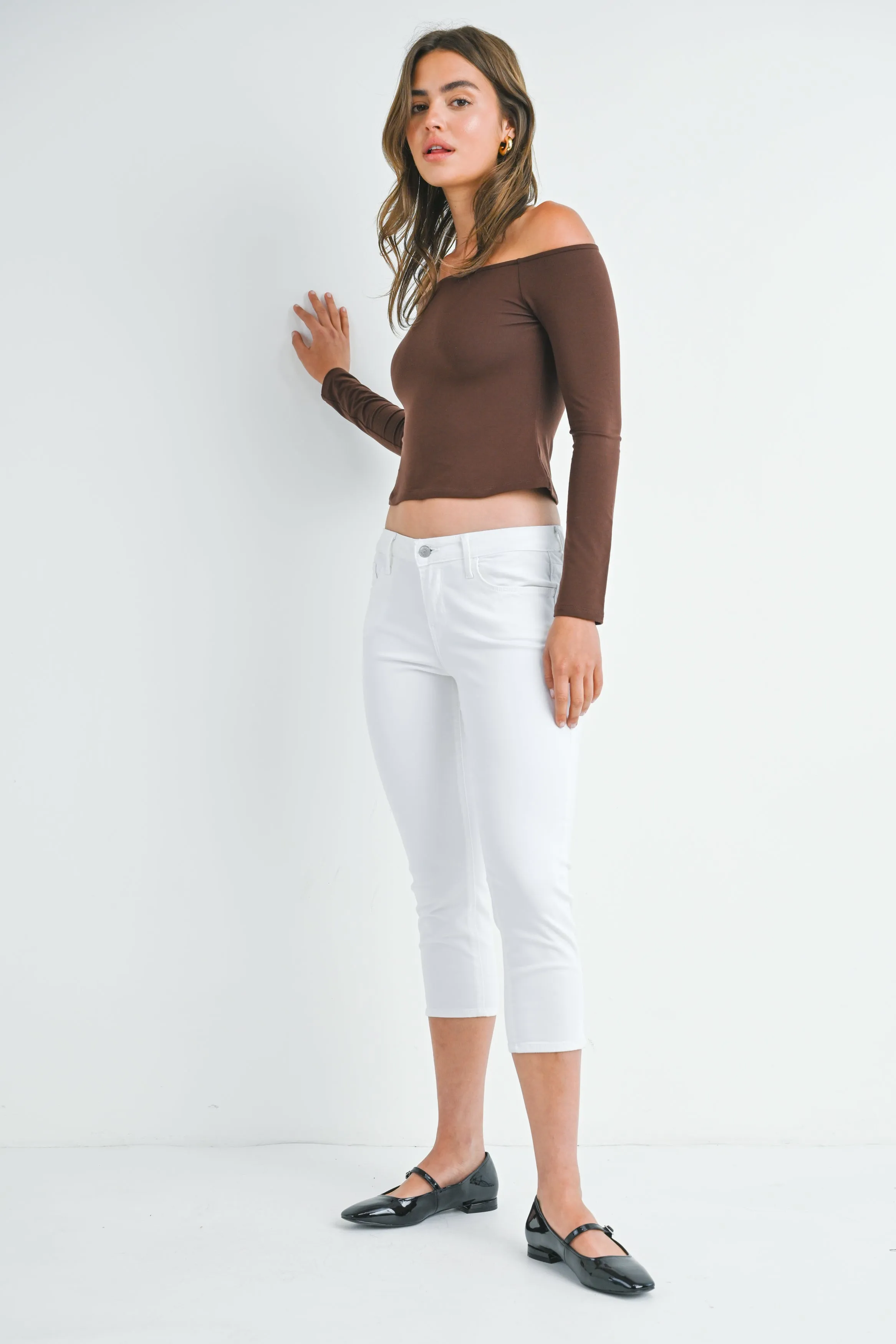 The Vintage Low Rise Capri - Final Sale sold by Just Black Denim product image thumbnail 3