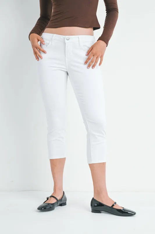 The Vintage Low Rise Capri - Final Sale sold by Just Black Denim