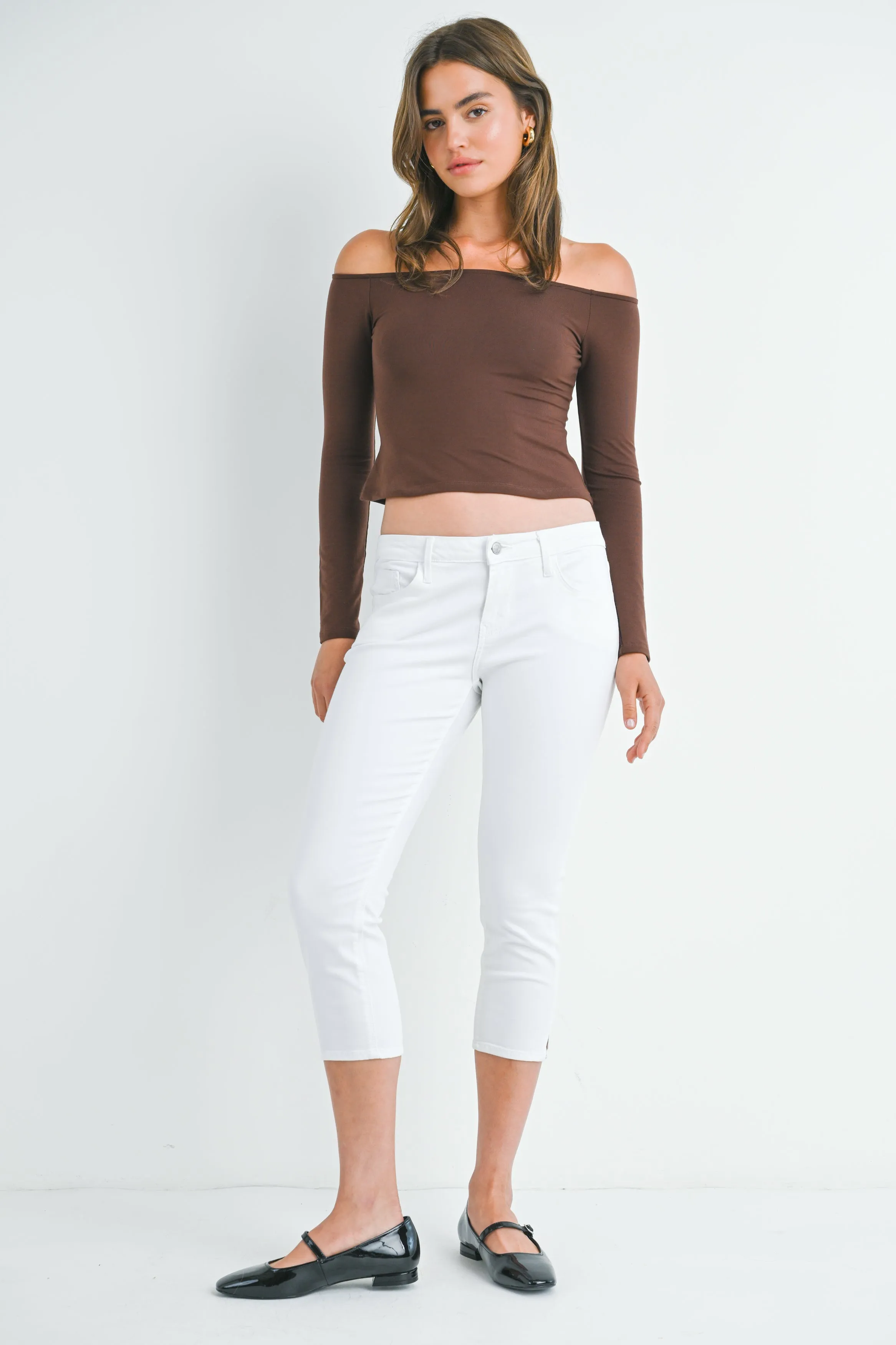 The Vintage Low Rise Capri - Final Sale sold by Just Black Denim product image thumbnail 2