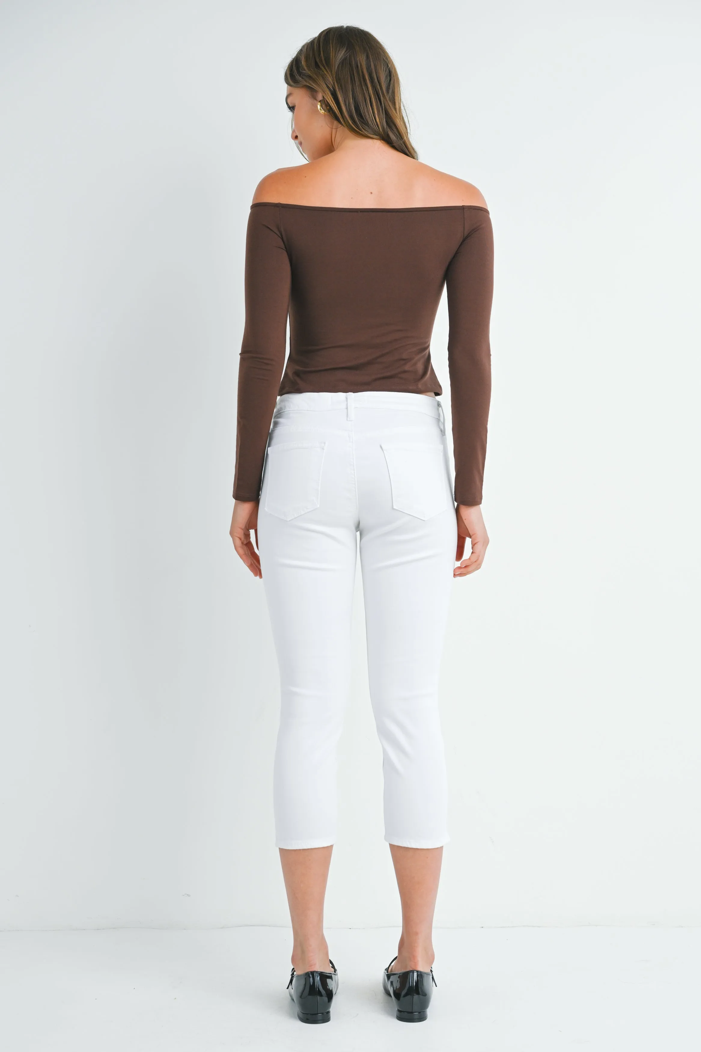 The Vintage Low Rise Capri - Final Sale sold by Just Black Denim product image thumbnail 5