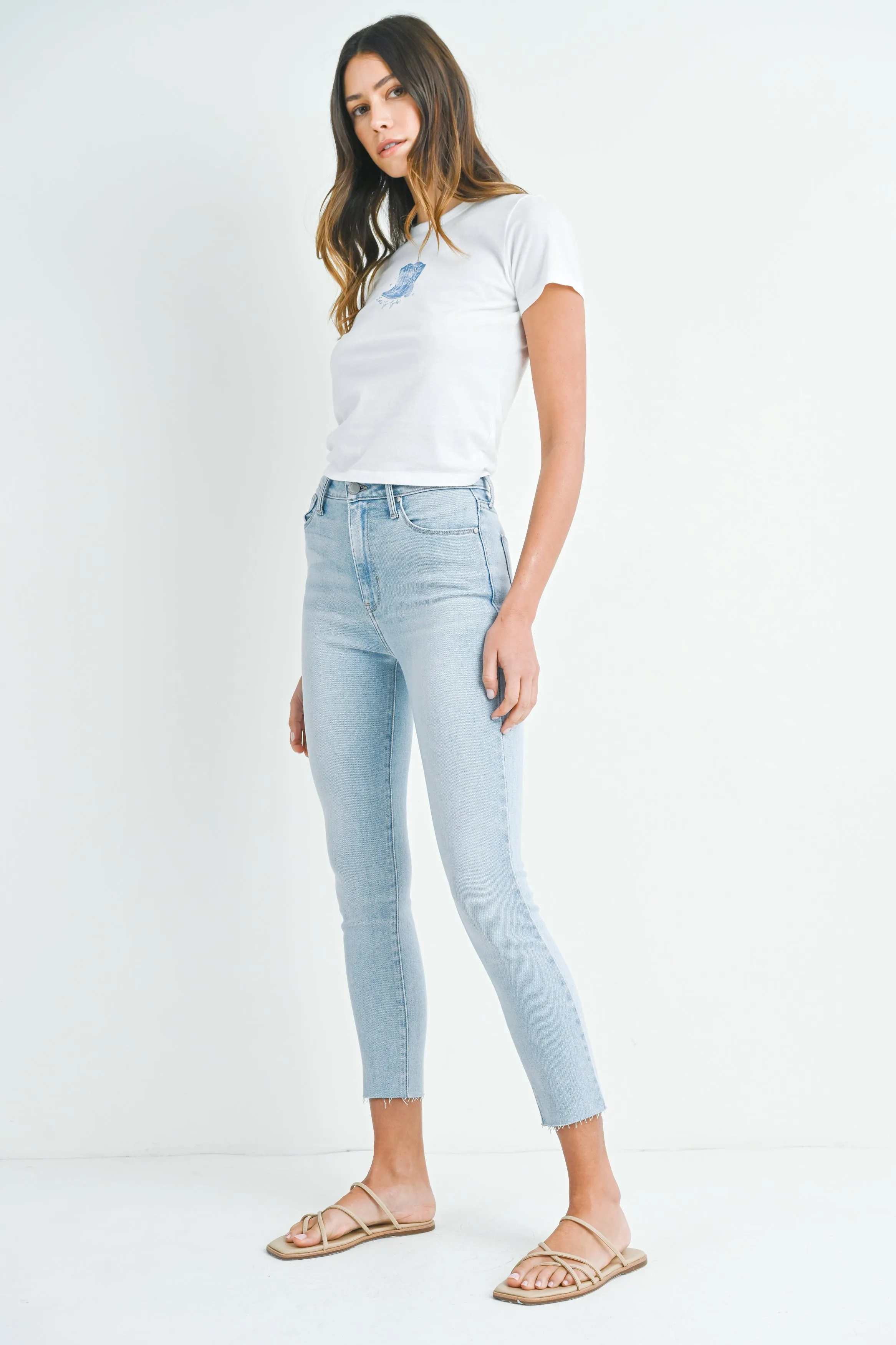 The Clean Stretch Skinny sold by Just Black Denim product image thumbnail 3