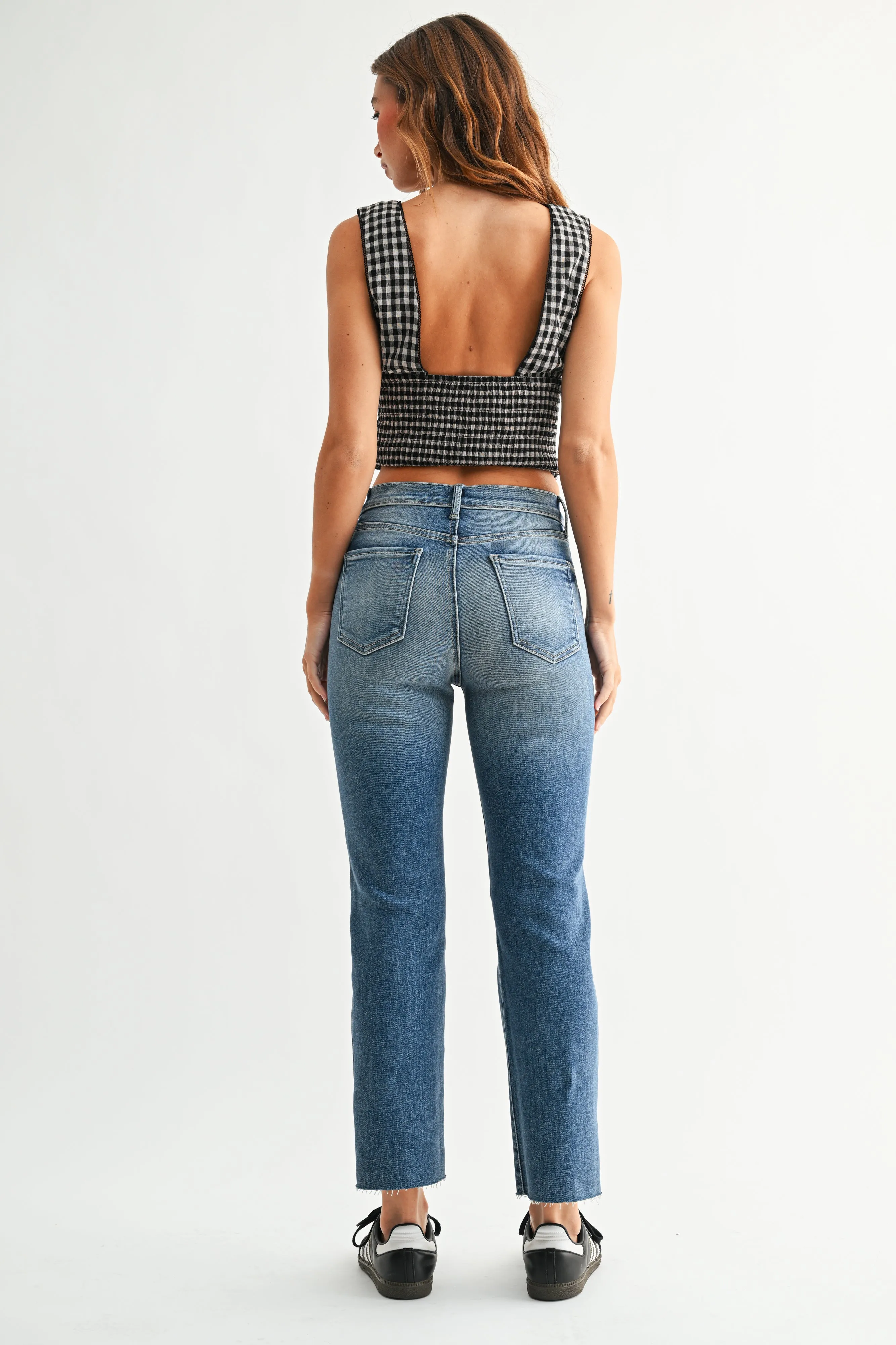 The Distressed Slim Jean sold by Just Black Denim product image thumbnail 4