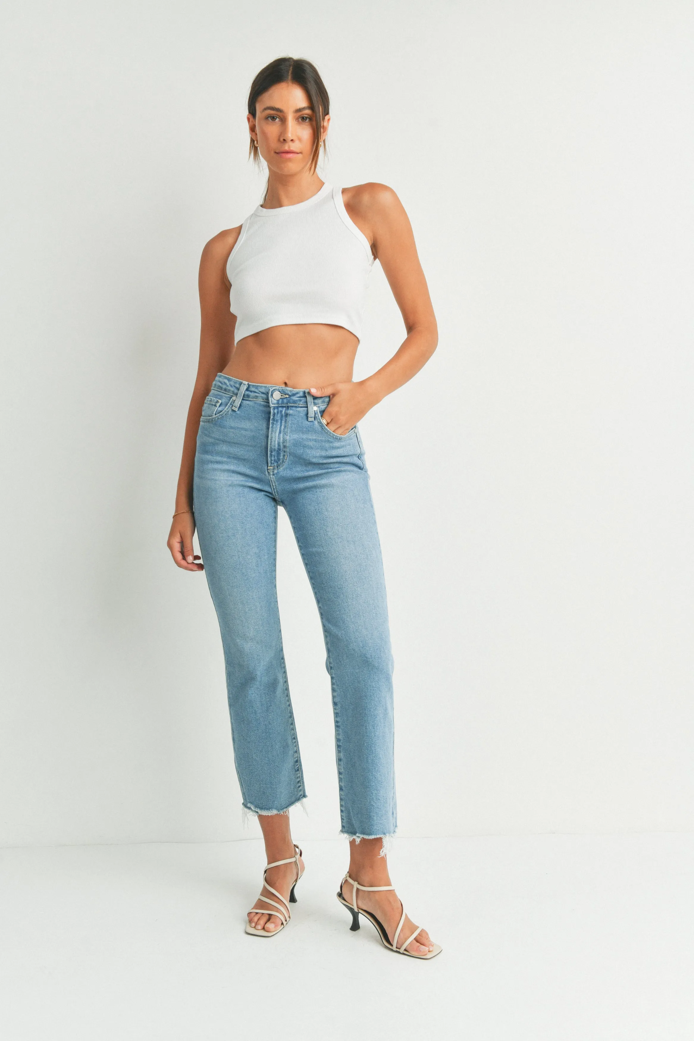 The Vintage Cropped Flare sold by Just Black Denim product image thumbnail 2