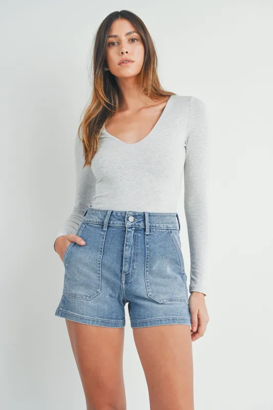 The Utility Short sold by Just Black Denim