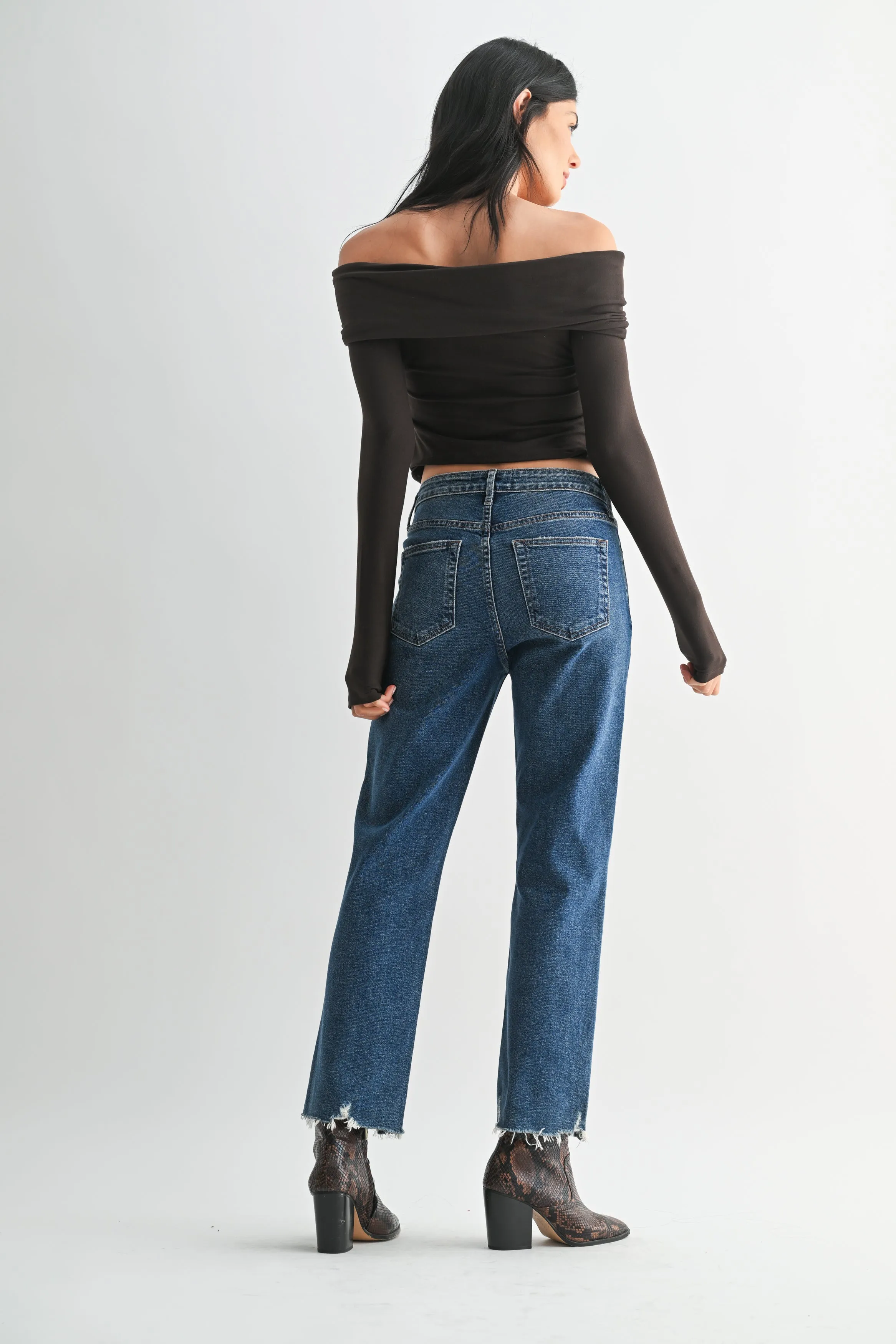 The Vintage Straight - Extended Sizing sold by Just Black Denim product image thumbnail 4
