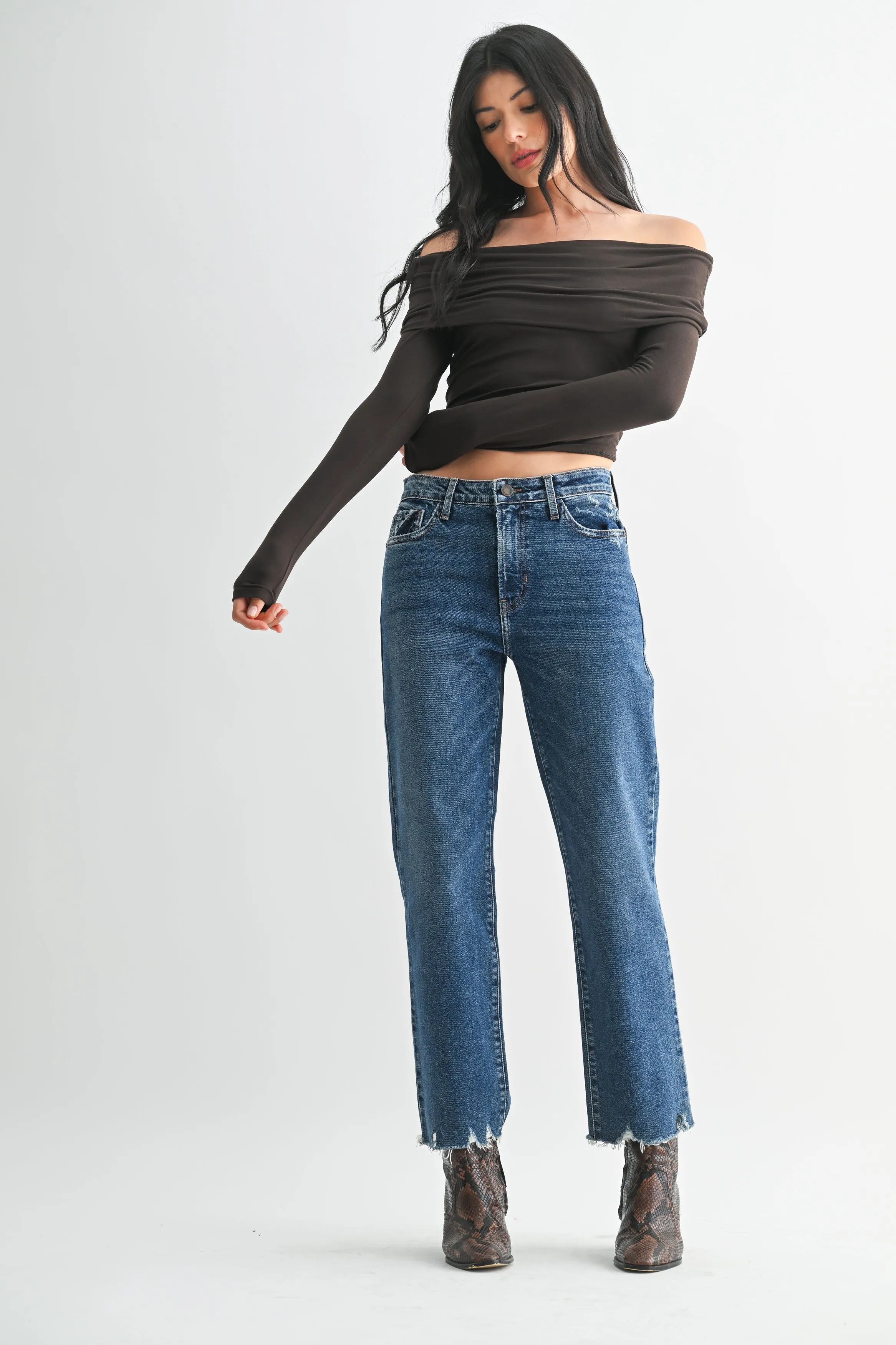 The Vintage Straight - Extended Sizing sold by Just Black Denim product image thumbnail 2