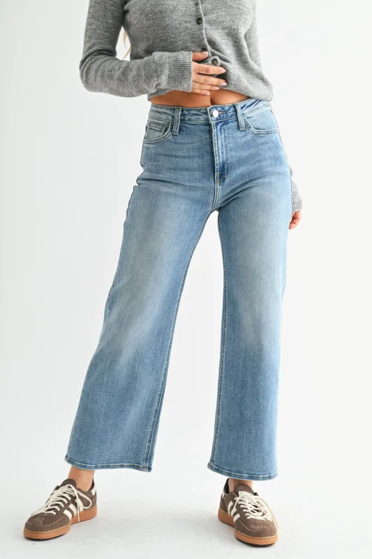 The Slim Wide Leg sold by Just Black Denim