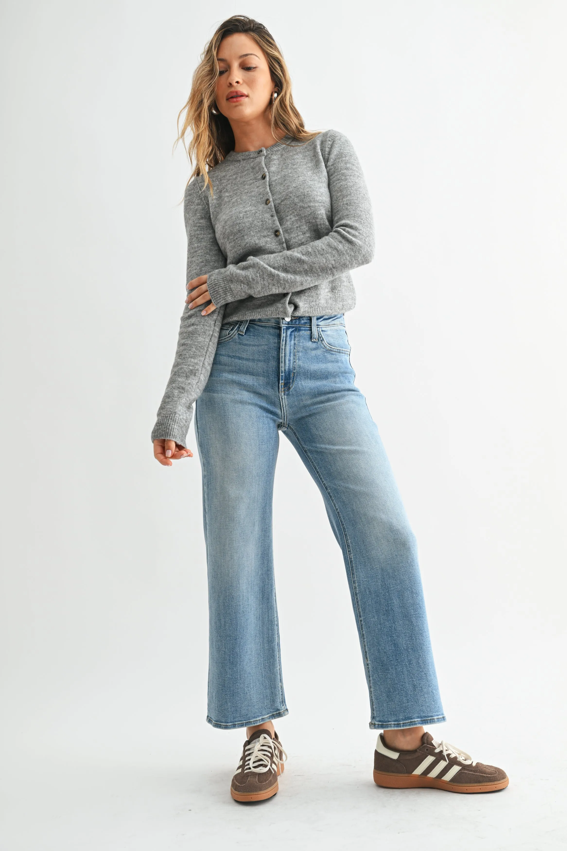 The Slim Wide Leg sold by Just Black Denim product image thumbnail 2