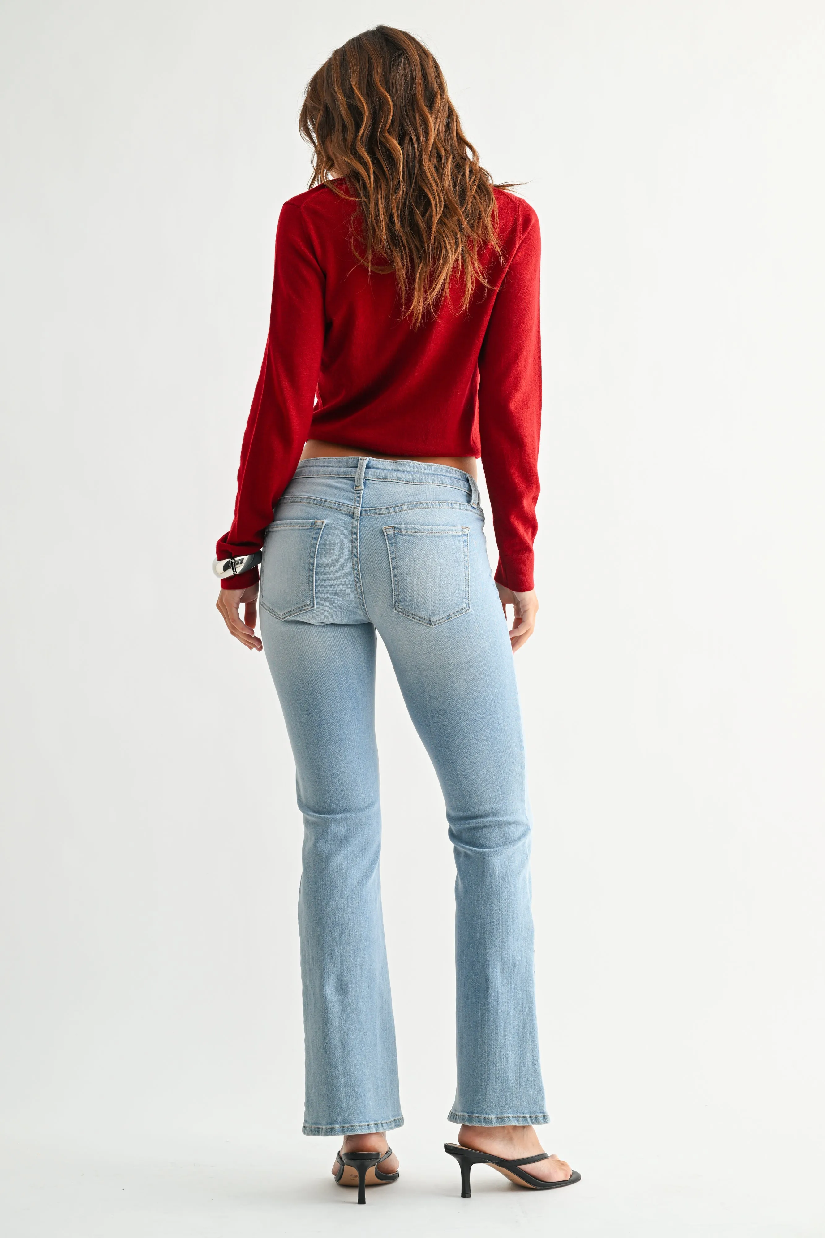 The Super Low Rise Flare sold by Just Black Denim product image thumbnail 4