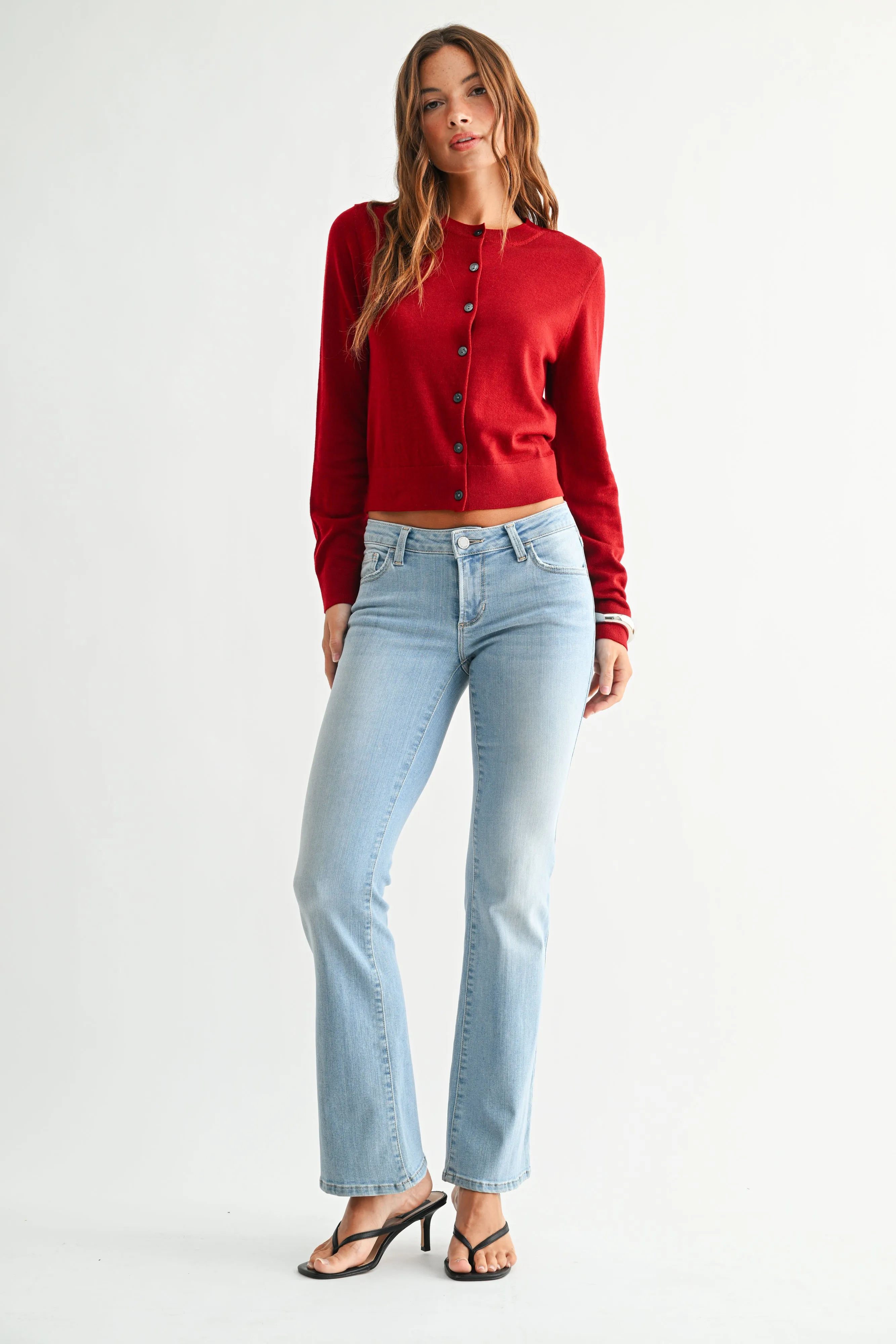 The Super Low Rise Flare sold by Just Black Denim product image thumbnail 2