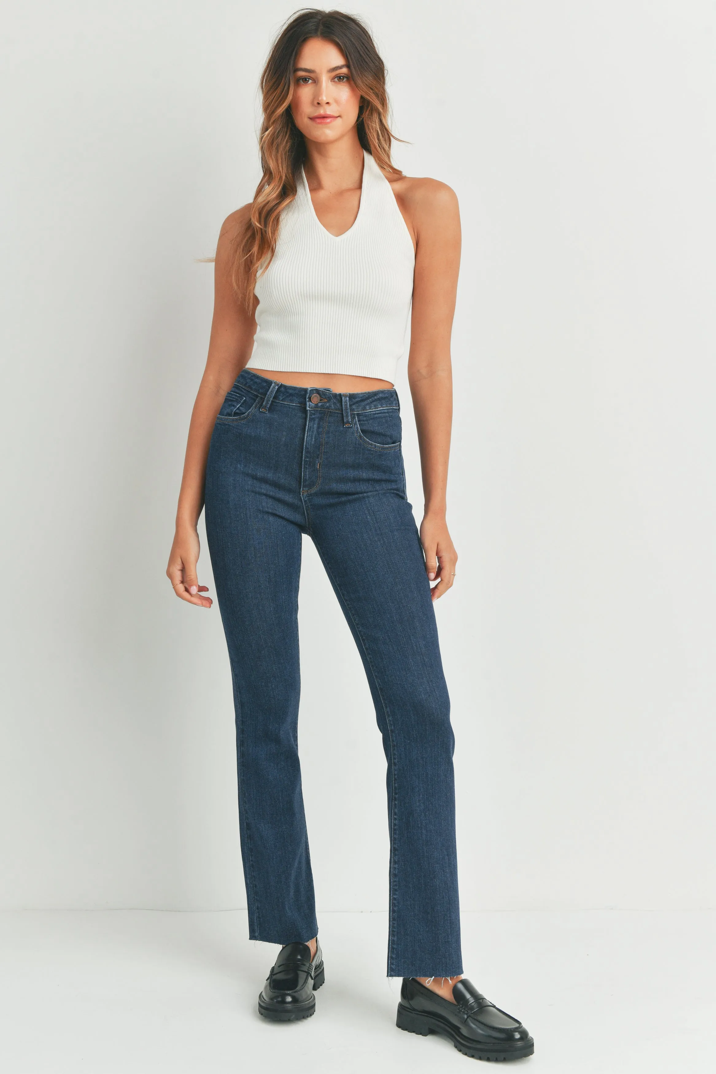 The Mid Rise Slim Bootcut sold by Just Black Denim product image thumbnail 2