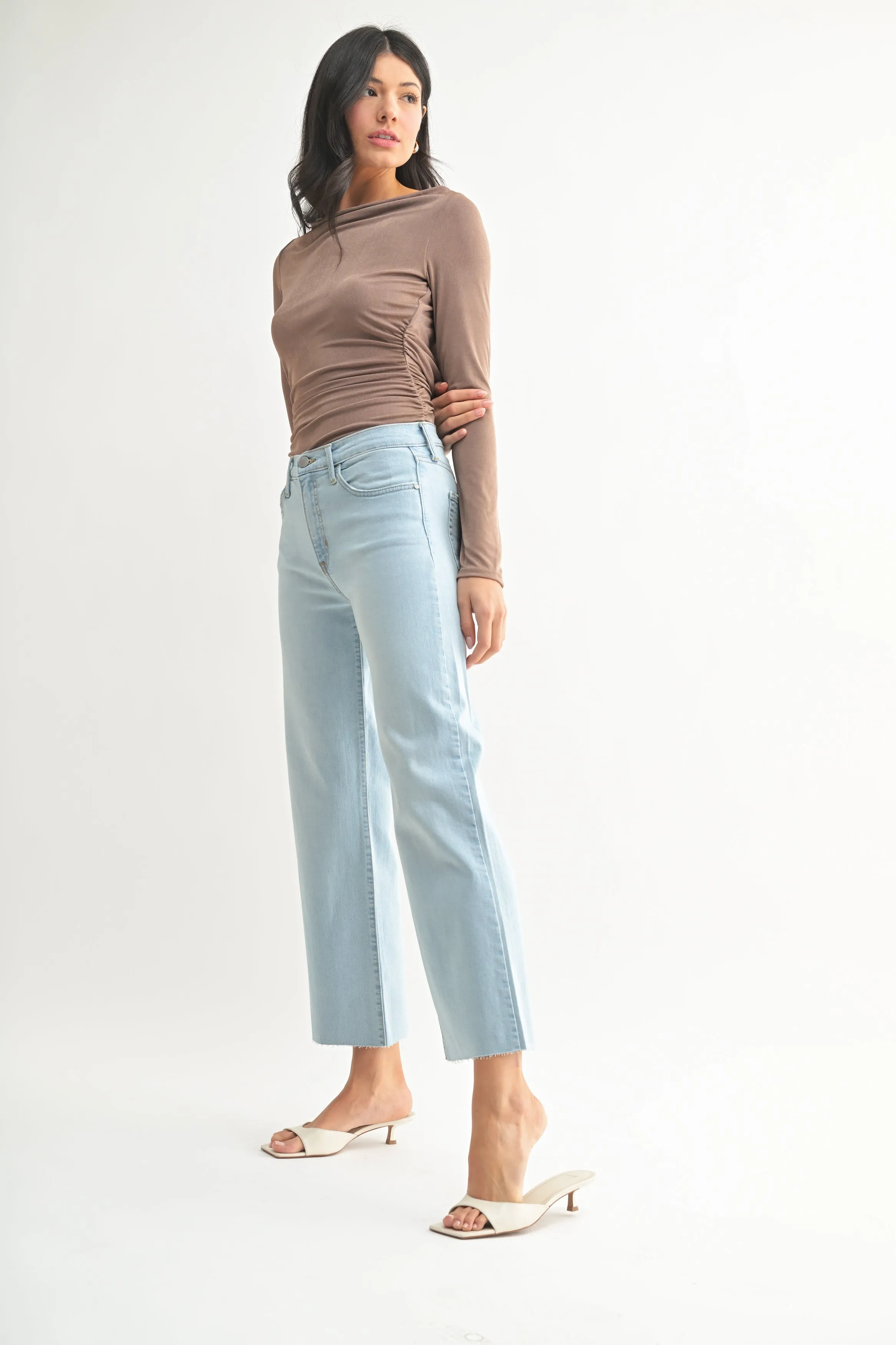 The Mid Rise Classic Straight - Final Sale sold by Just Black Denim product image thumbnail 3