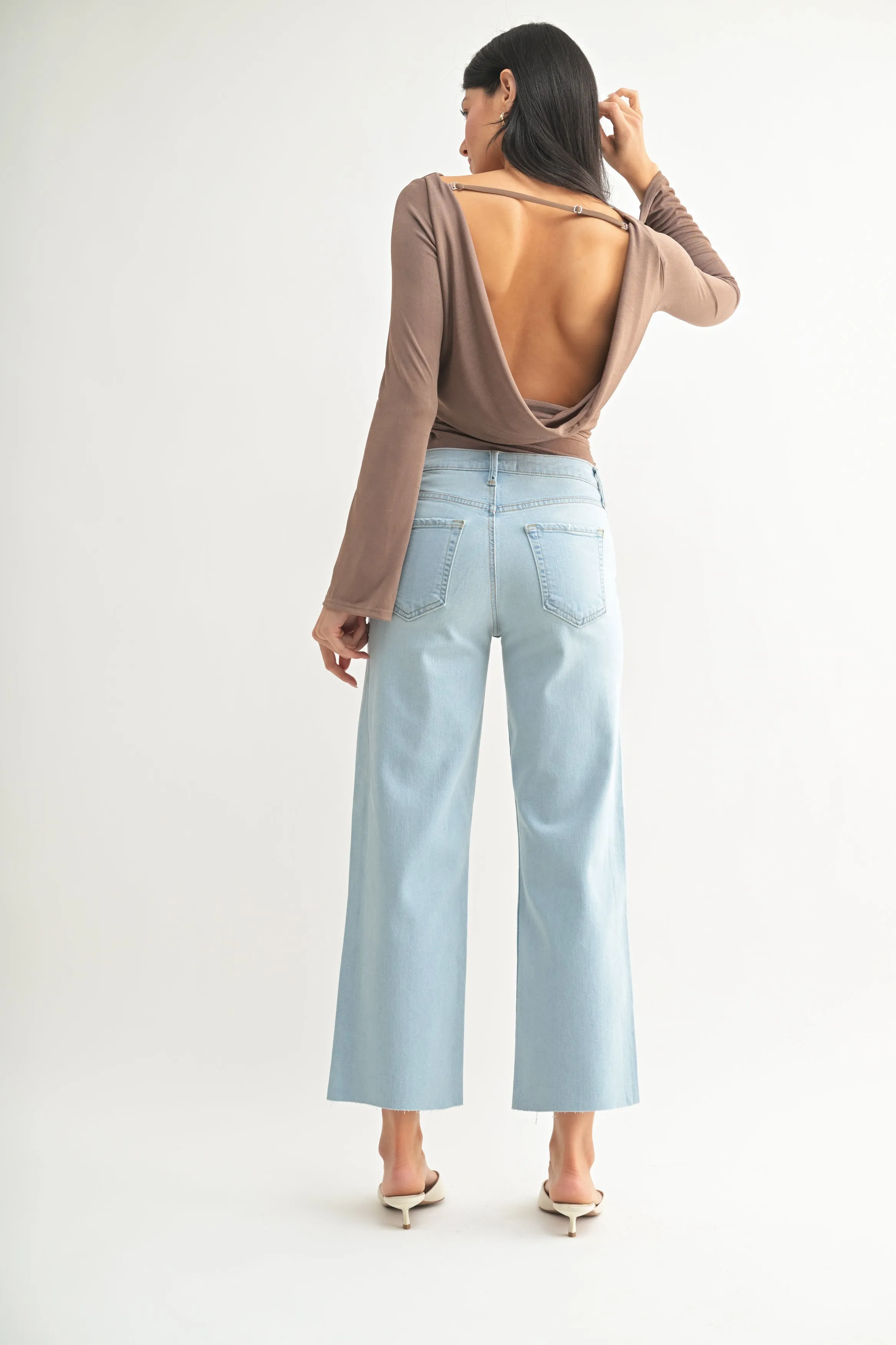 The Mid Rise Classic Straight - Final Sale sold by Just Black Denim product image thumbnail 4