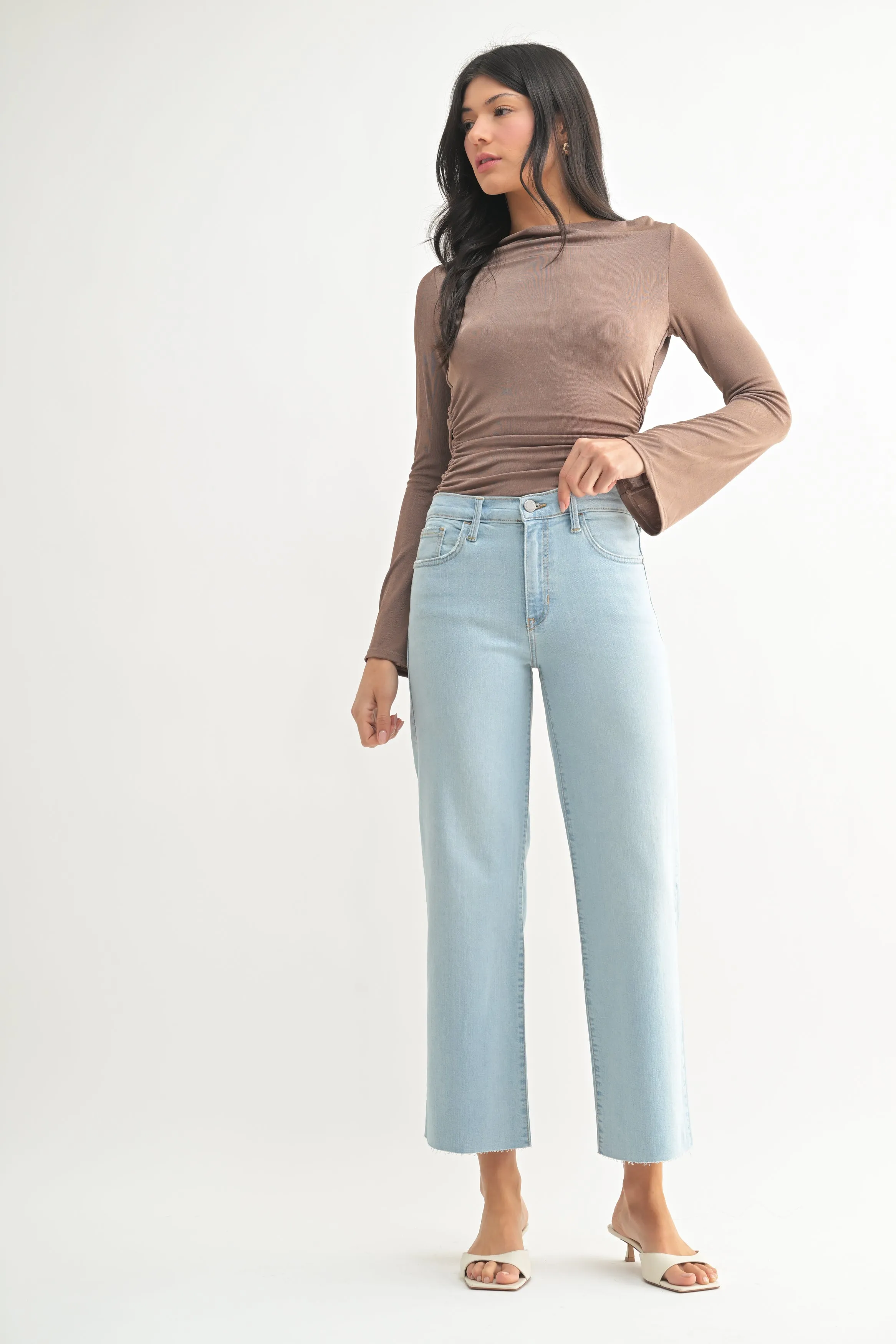The Mid Rise Classic Straight - Final Sale sold by Just Black Denim product image thumbnail 2