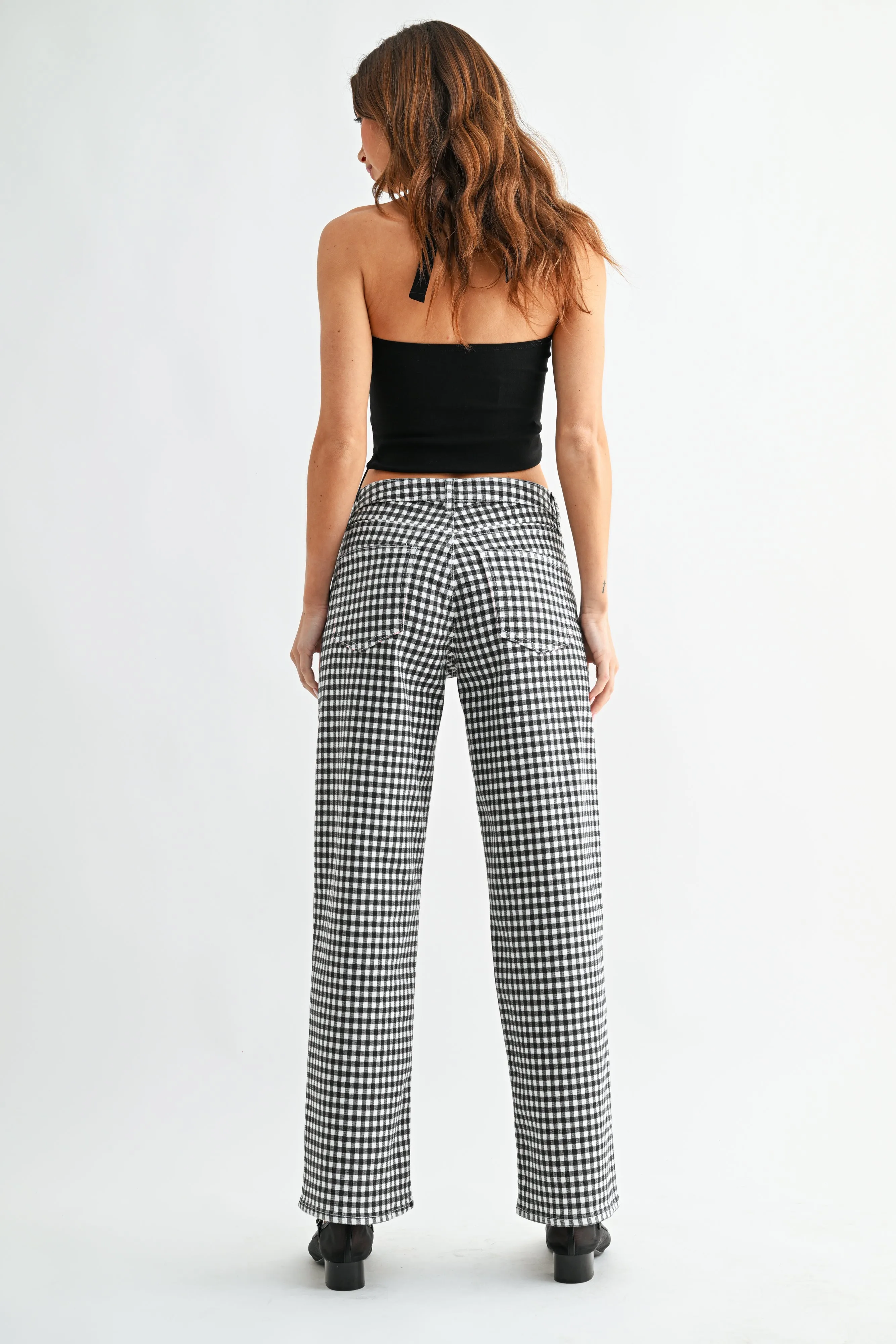 The Mid Rise Straight Jean sold by Just Black Denim product image thumbnail 4