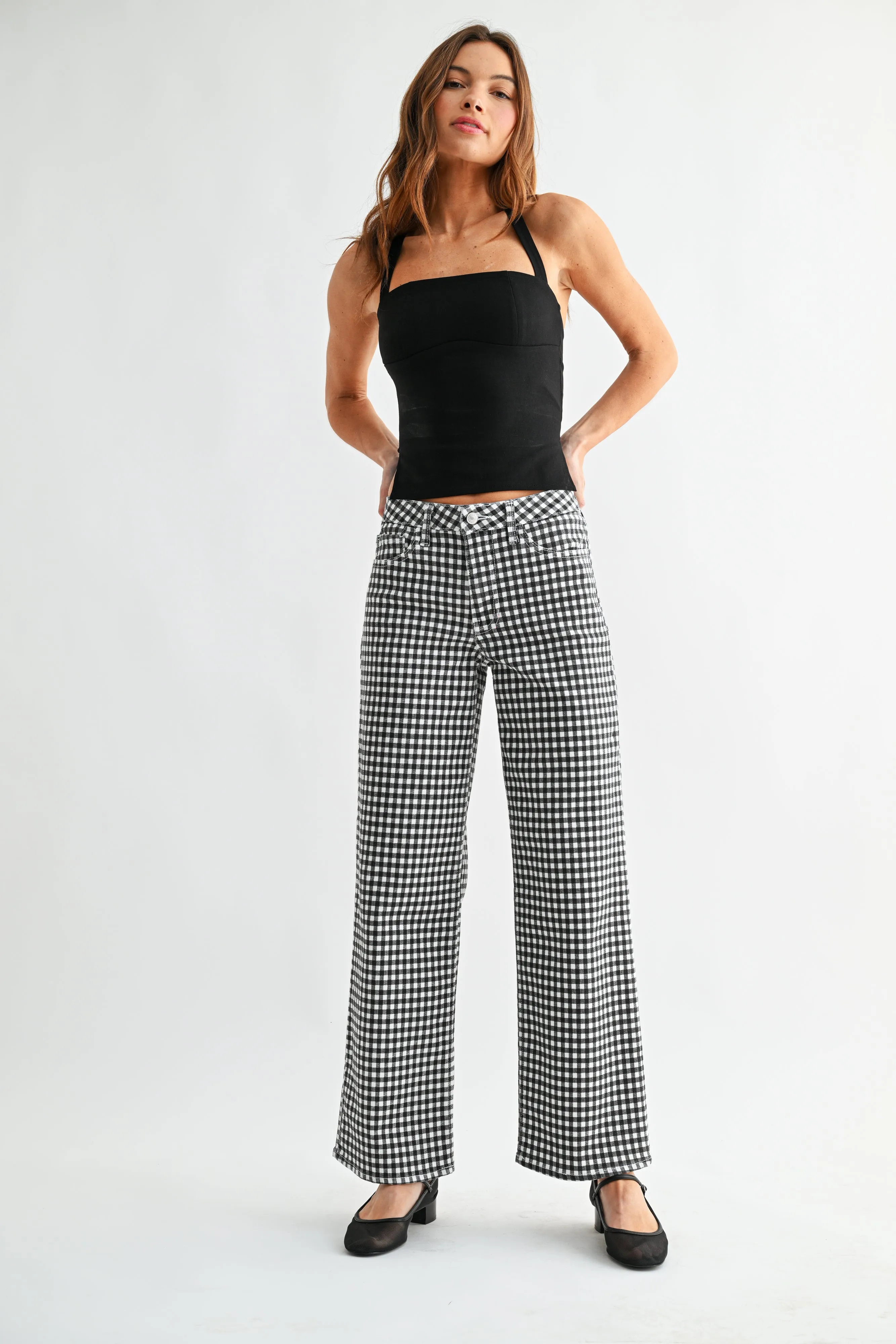 The Mid Rise Straight Jean sold by Just Black Denim product image thumbnail 2