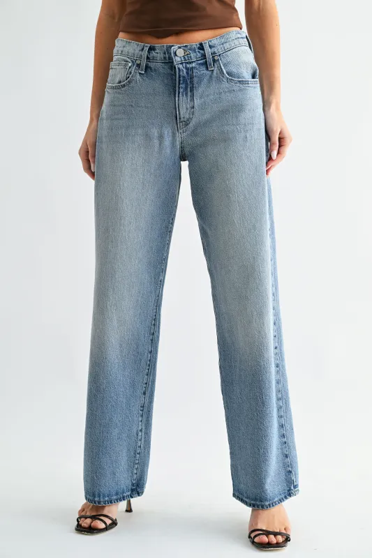 The Lightweight Relaxed Straight made by Just Black Denim