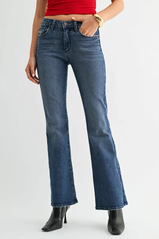 The JB Collection HR Slim Flare made by Just Black Denim