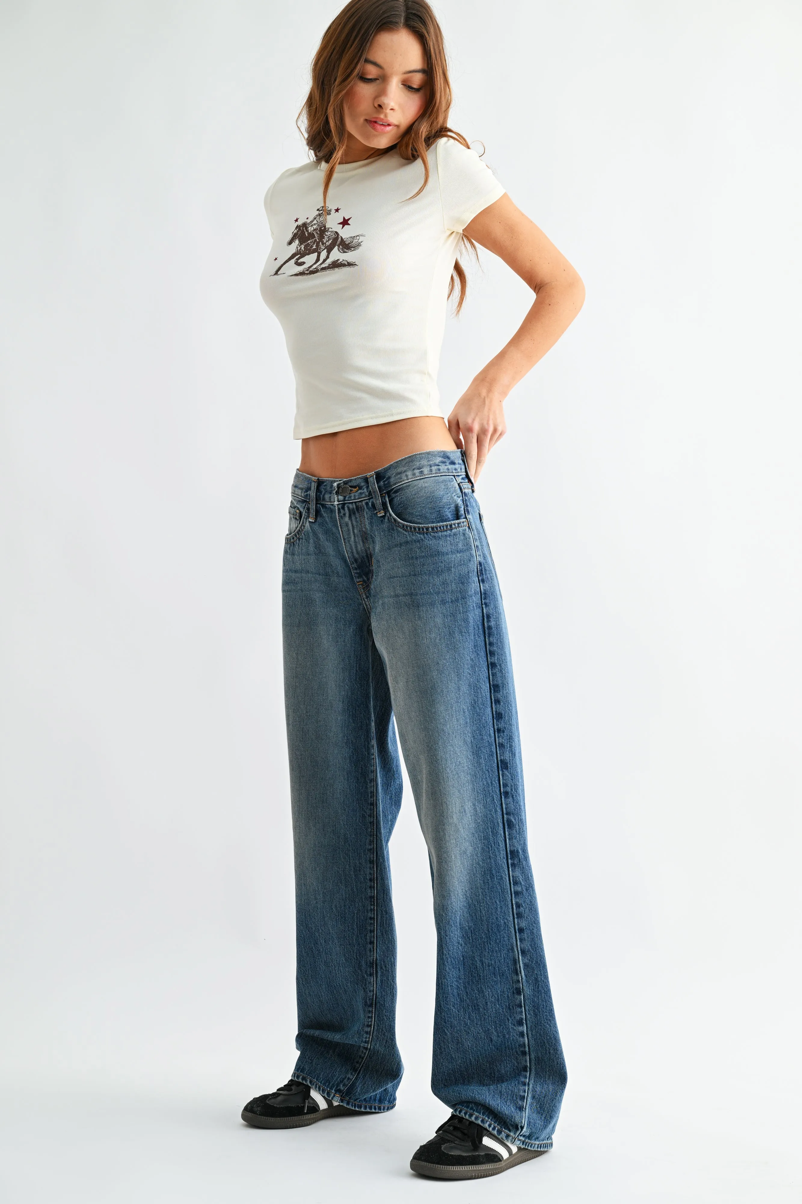The JB Collection Straight Leg sold by Just Black Denim product image thumbnail 3