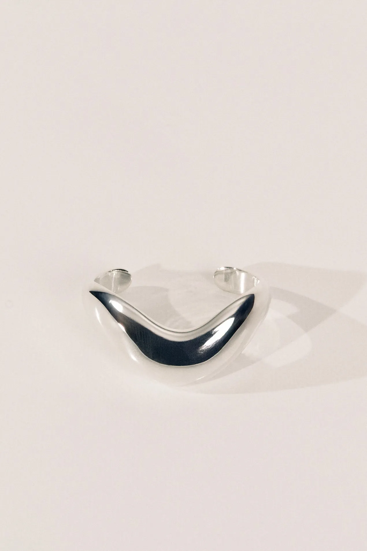 Brancusi Silver Cuff sold by Dehanche