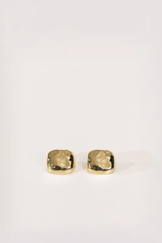 Tetra Gold Earrings Small sold by Dehanche