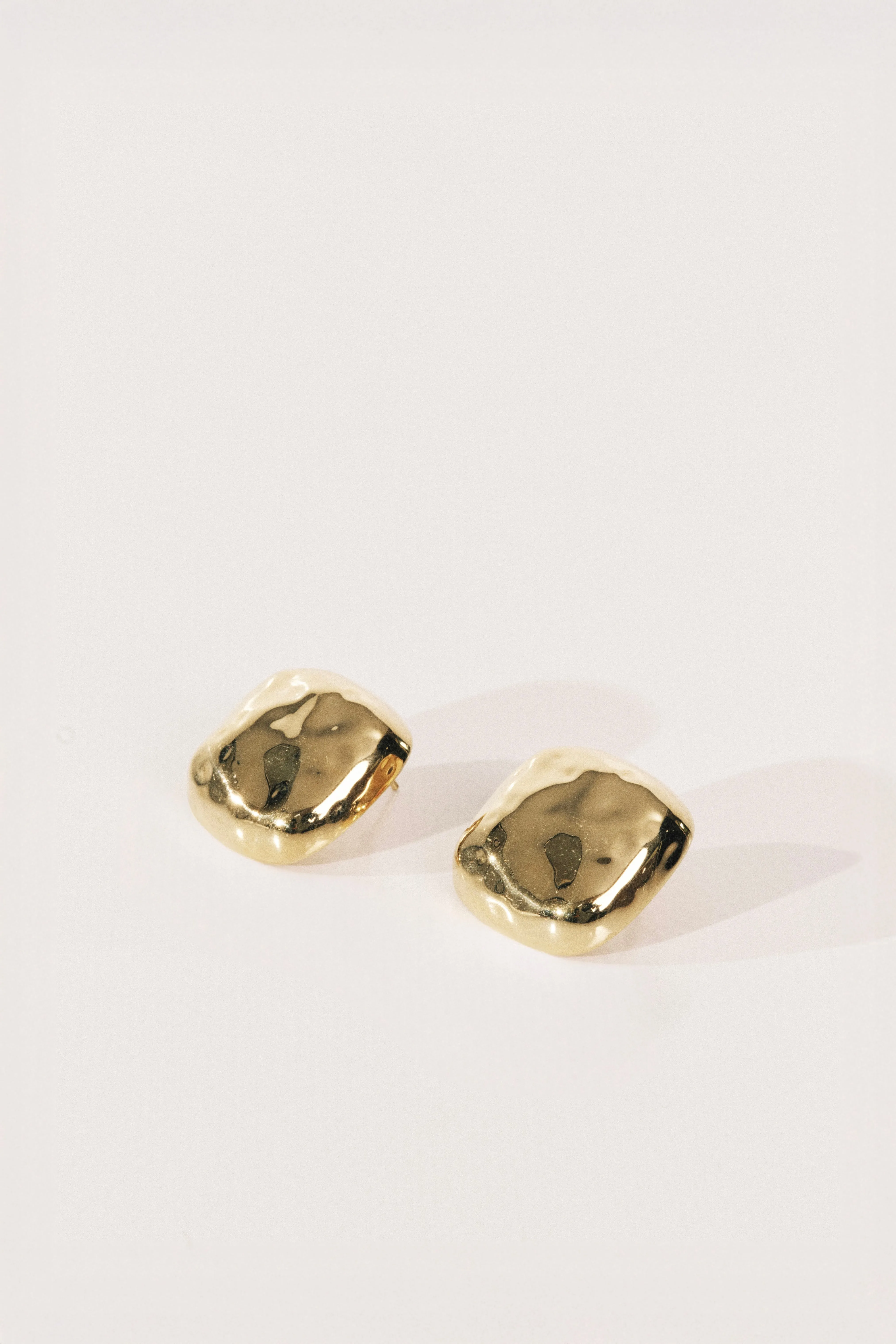 Tetra Gold Earrings Large sold by Dehanche product image thumbnail 2